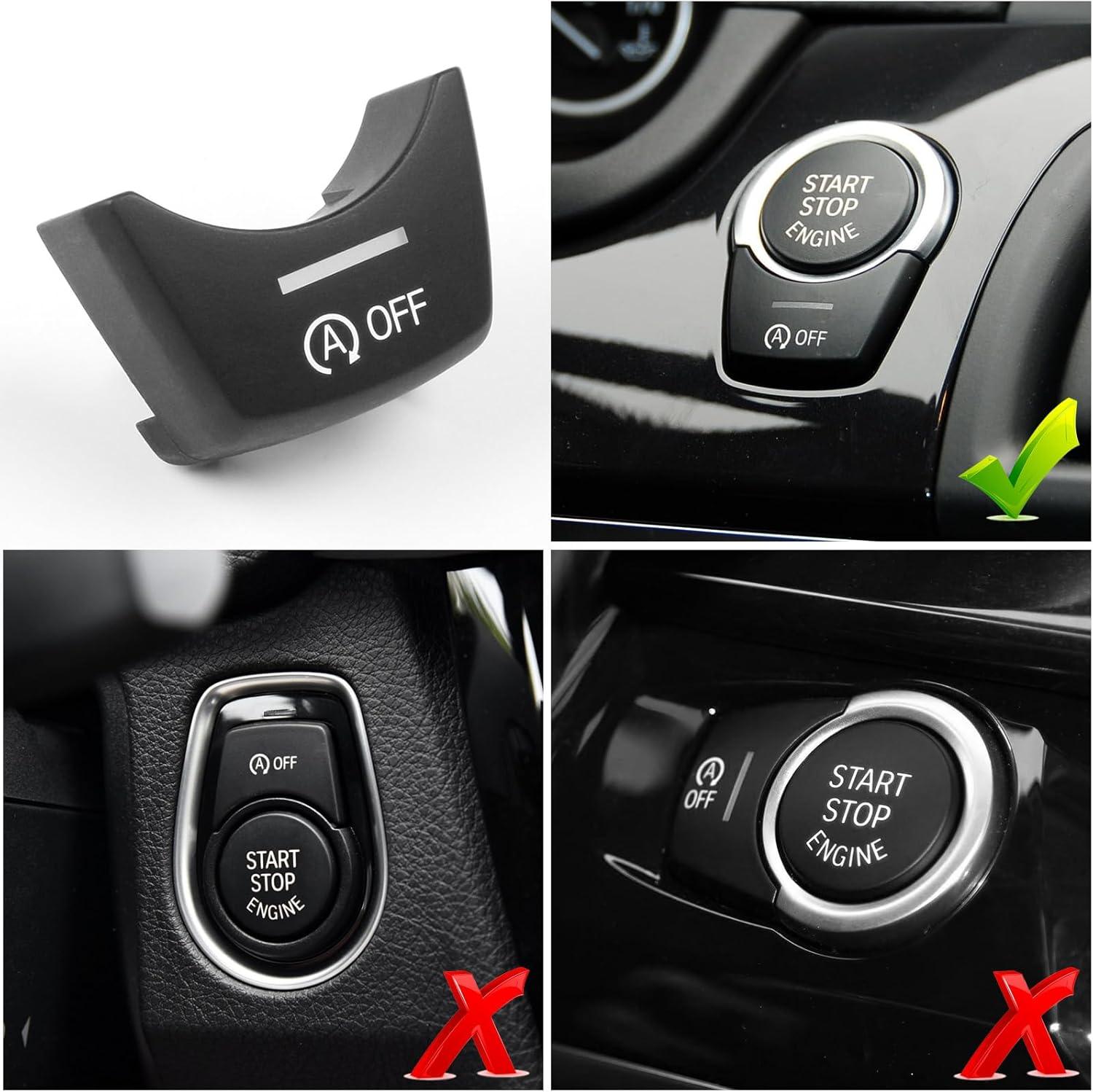 Compatible with BMW A Off Button Replacement for 1' F20 F21/2' F22 F23/3' F30 F31/4' F32 F33 Series. Engine Switch Auto Start Stop Off Button for BMW 1 2 3 4 Series-autoydsstore
