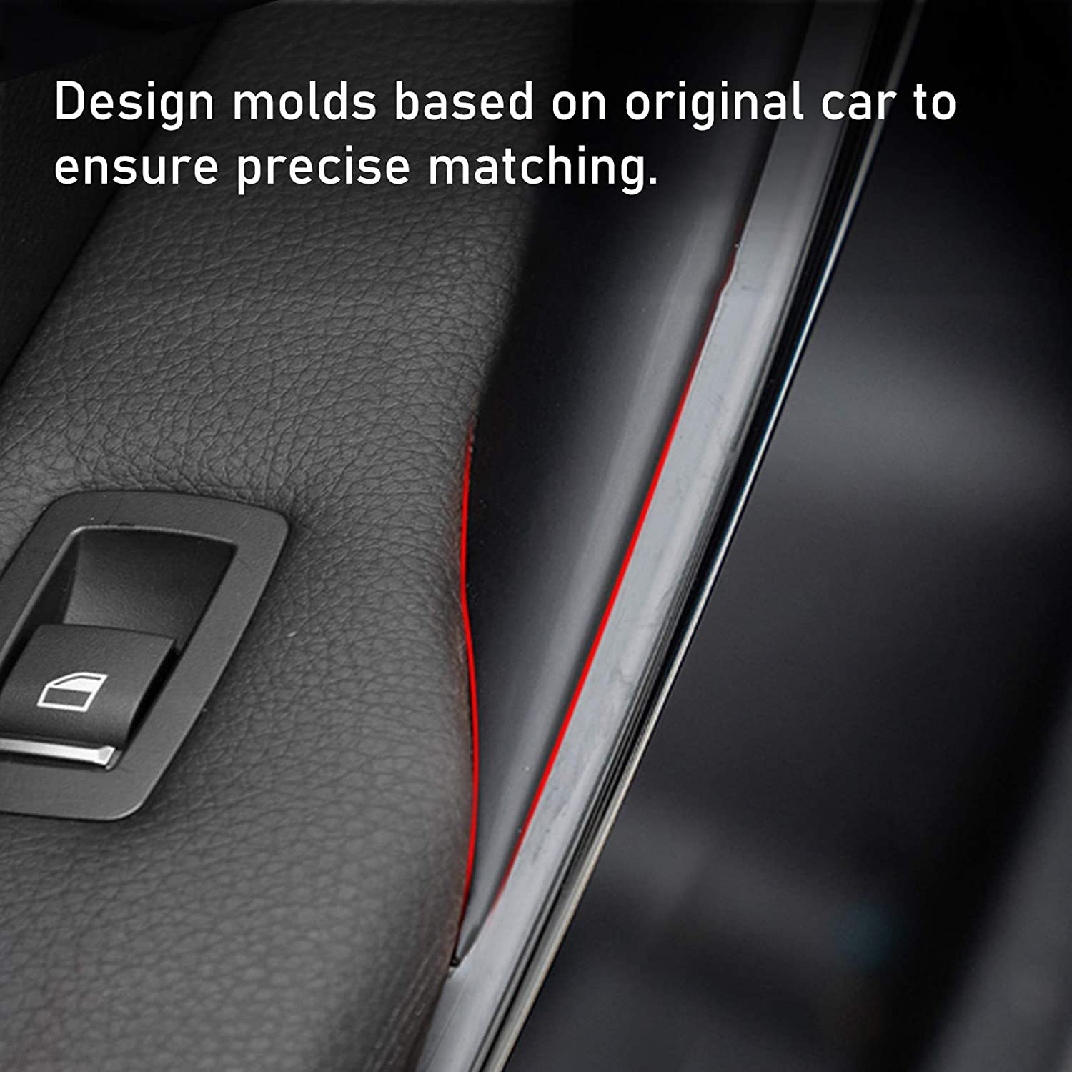 For BMW 3 Series Car Door Handle-F30/F31/F80 2pcs| Black | YDSSTORE