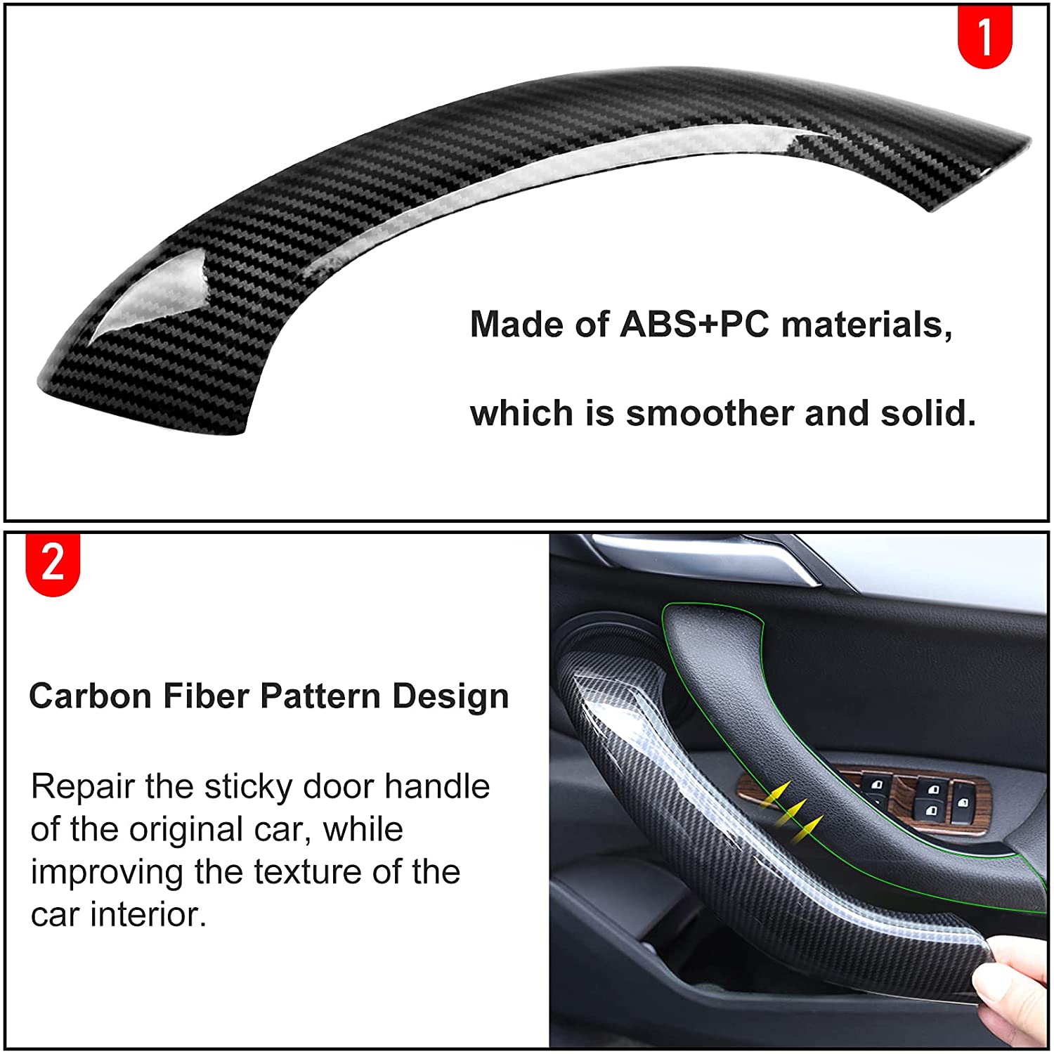 For BMW X1 X2 Car Door Handle Outer Cover | Right | YDSSTORE-autoydsstore