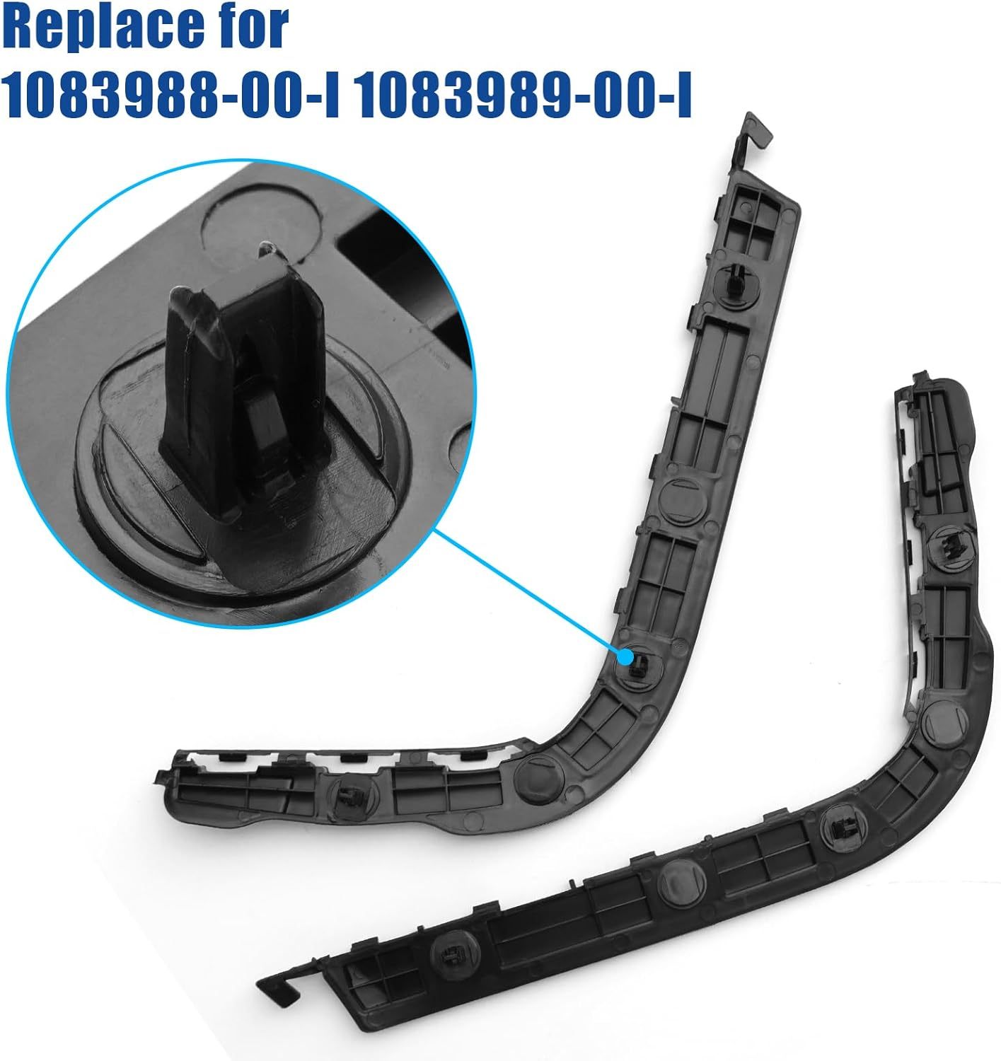 For Tesla Model 3 Rear Bumper Bracket Left & Right Rear Fender Bumper | YDSSTORE