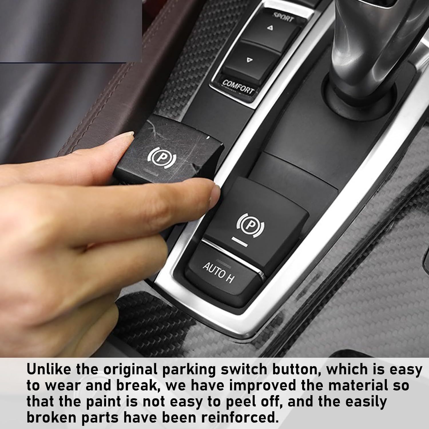 For BMW Parking Brake Button | F10/F12/F01/F25/F26/F15/F16 | 2015-2019 | YDSSTORE