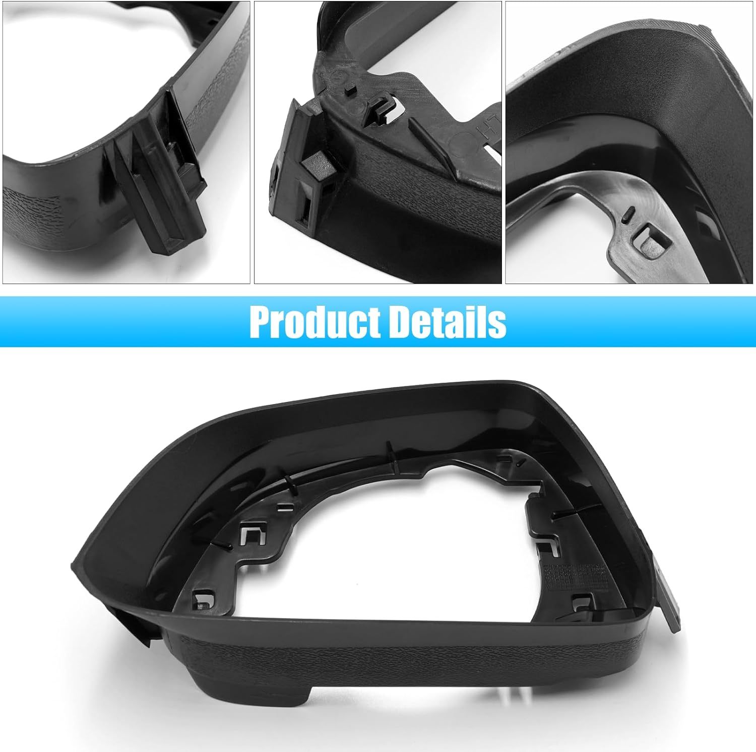 YDSSTORE Compatible with Tesla Model 3 Side Mirror Cover Housing 2017 2018 2019 2020 2021 2022 2023. Left Driver Side Rearview Mirror Frame. Door Wing Mirror Frame Cover Replacement Model 3 Accessories-autoydsstore