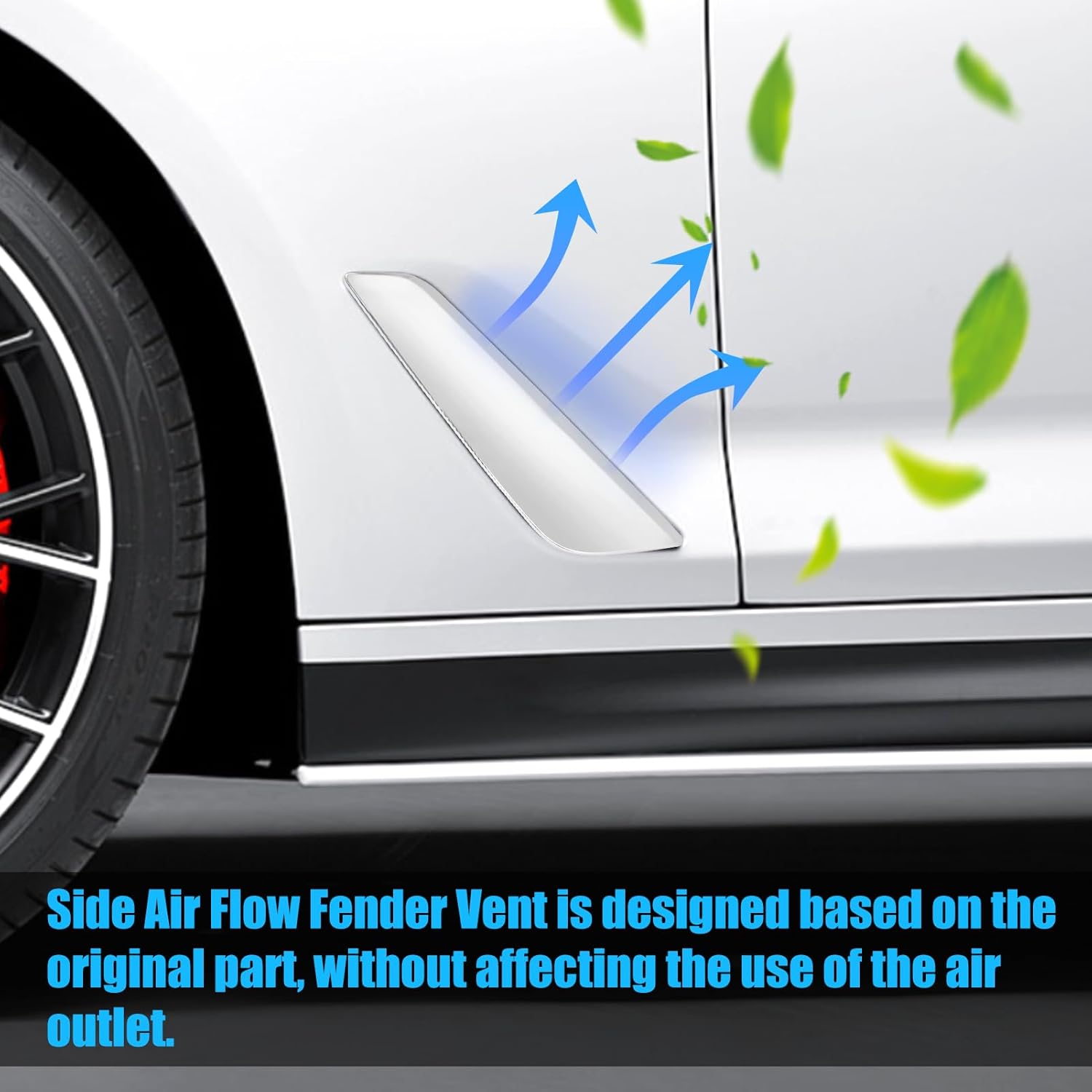 For BMW 5 Series G30/G31 Chrome Fender Vent Covers | 2017-2023 | YDSSTORE