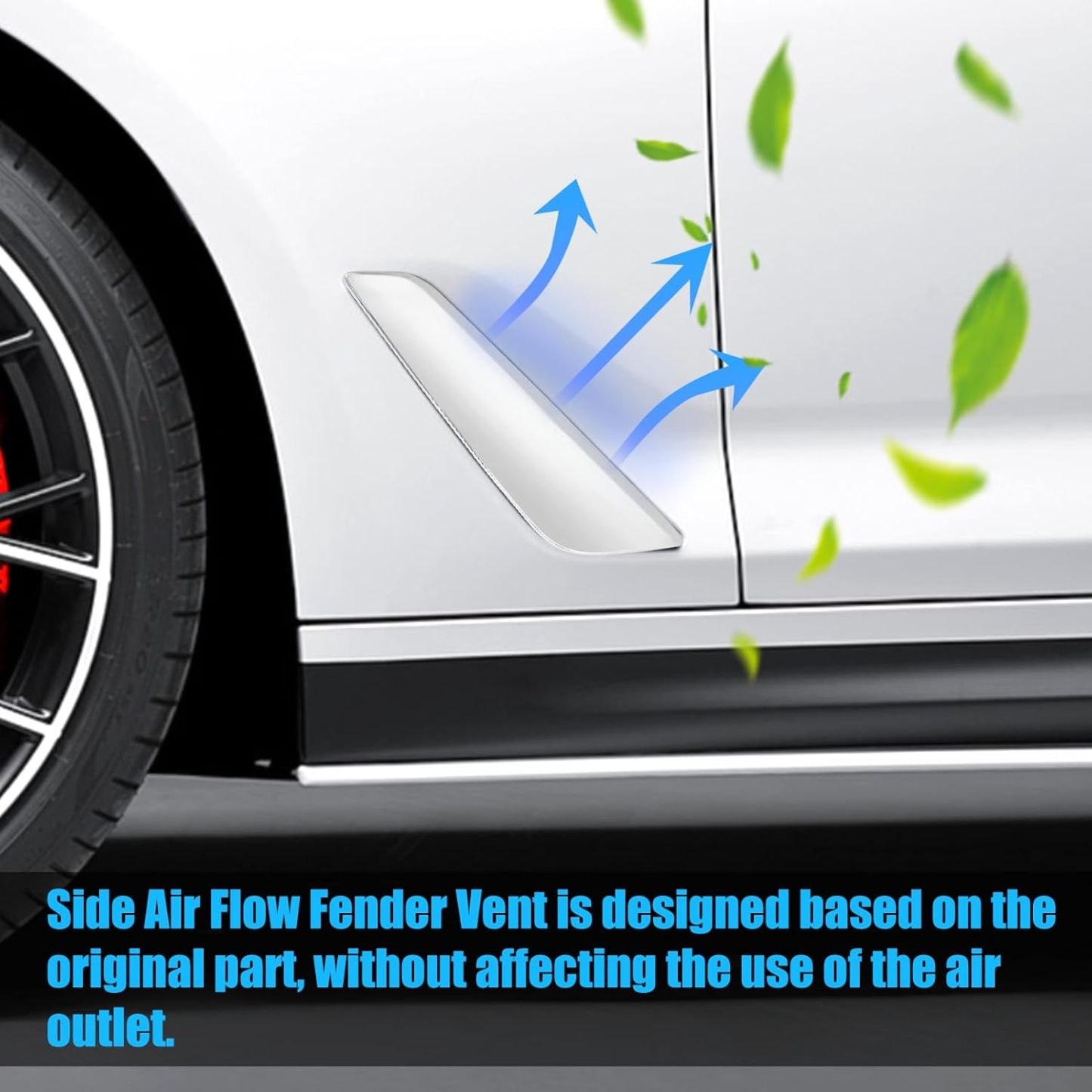 For BMW 5 Series G30/G31 Chrome Fender Vent Covers | 2017-2023 | YDSSTORE