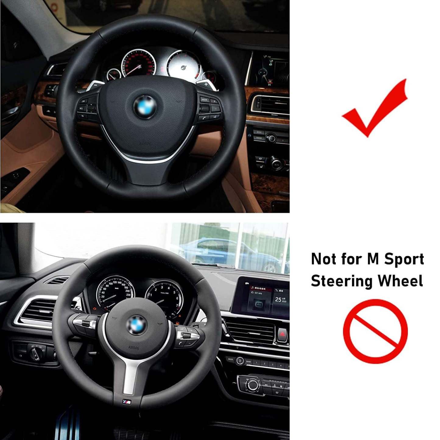 For BMW 5/6/7  Steering Wheel Controls | Active Cruise + Multi-Function Buttons | YDSSTORE