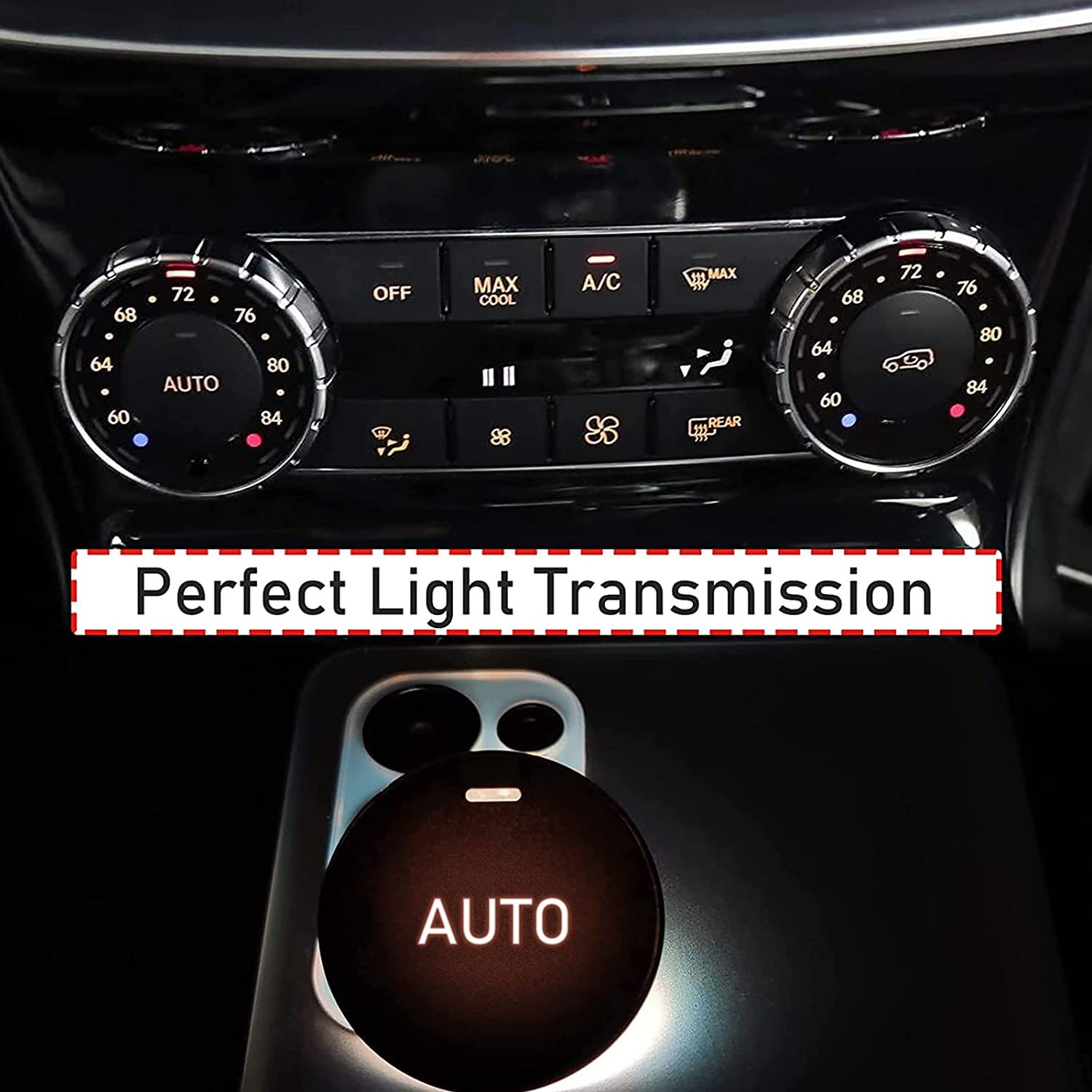 10PCS Upgraded for Mercedes Benz A/C Climate Control Button Covers | YDSSTORE