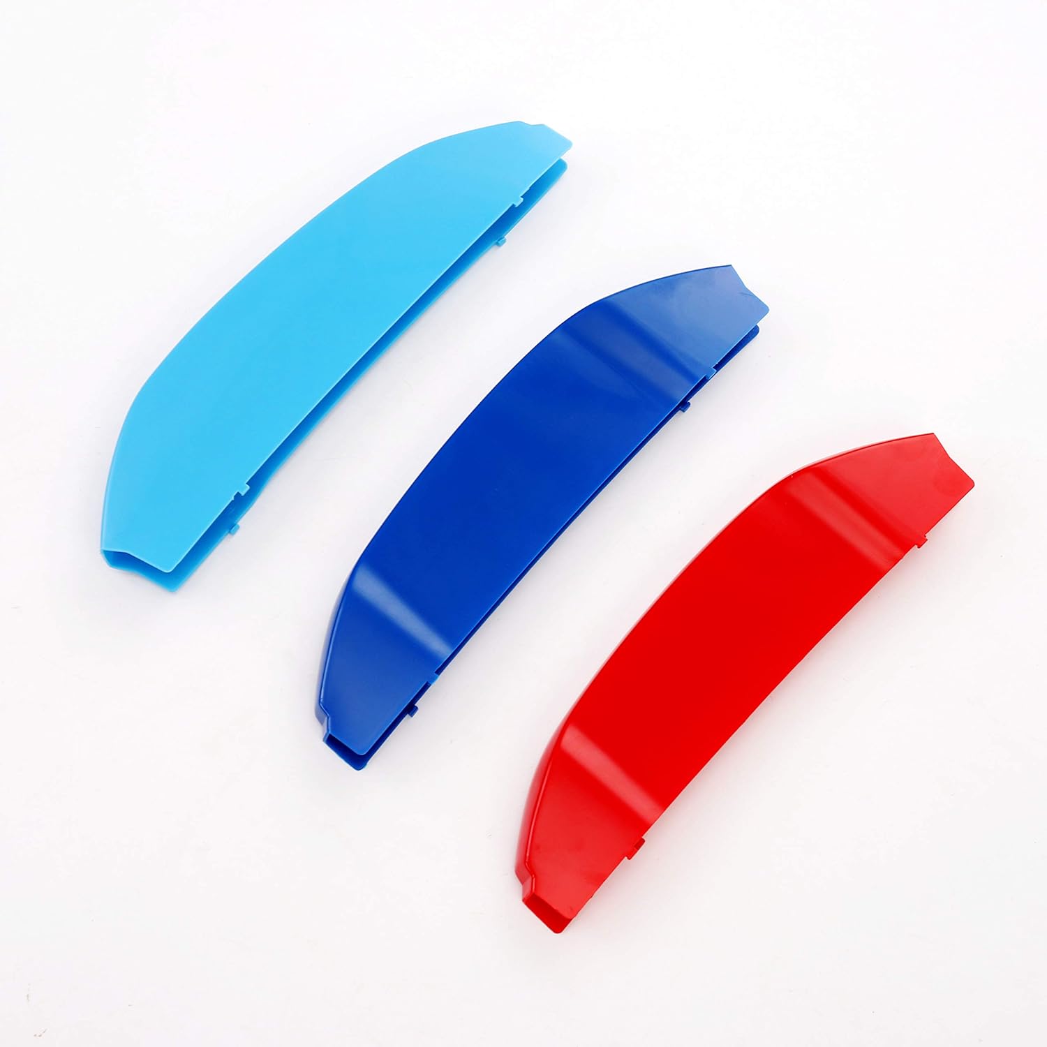 YDSSTORE M-Colored ABS Plastic Grille Inserts for BMW X3 (2018-2021) | Compatible with Standard Kidney Grille. 7 Beams (Not for 2020 X4 M40i)-autoydsstore