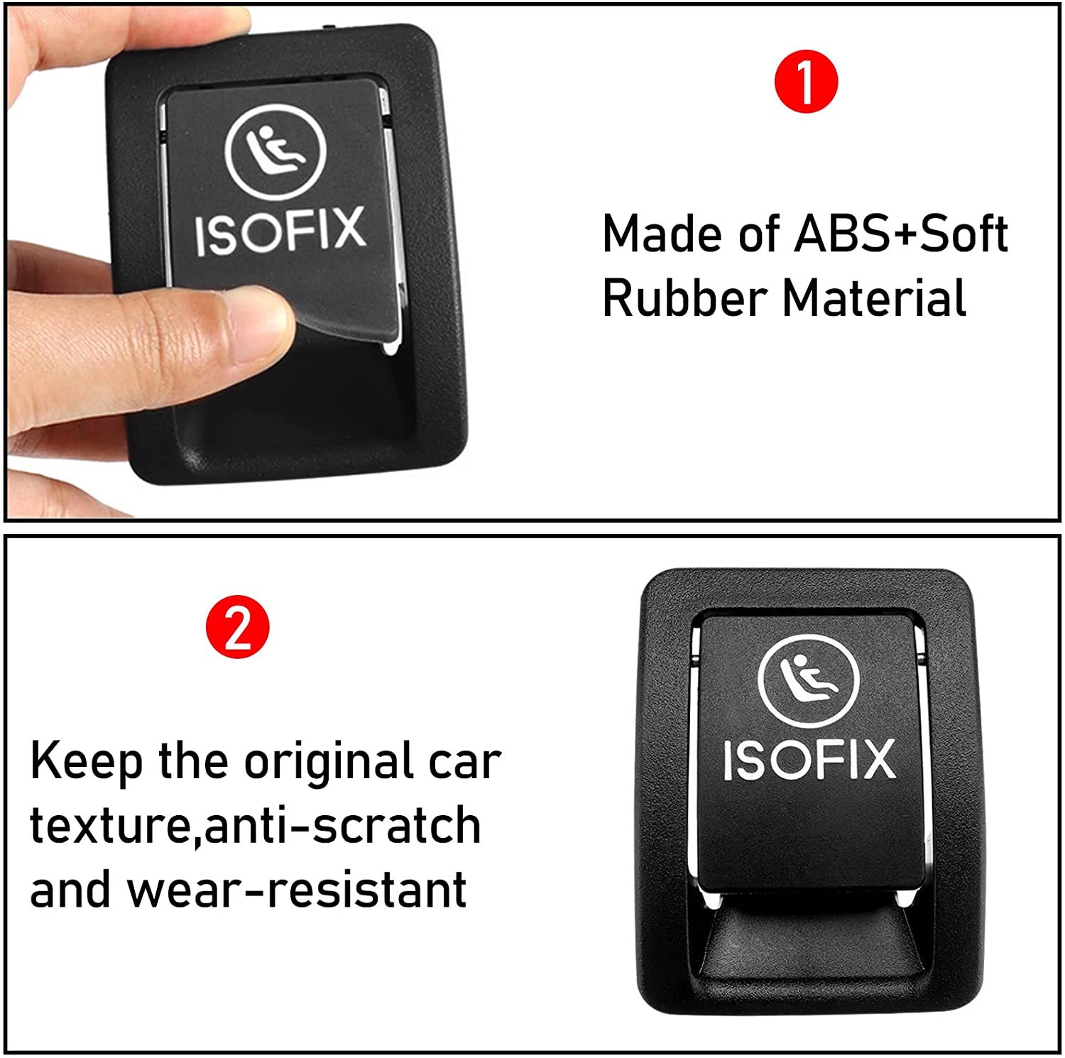 Upgraded For Mercedes Benz Isofix Child Seat Anchor Cover | YDSSTORE