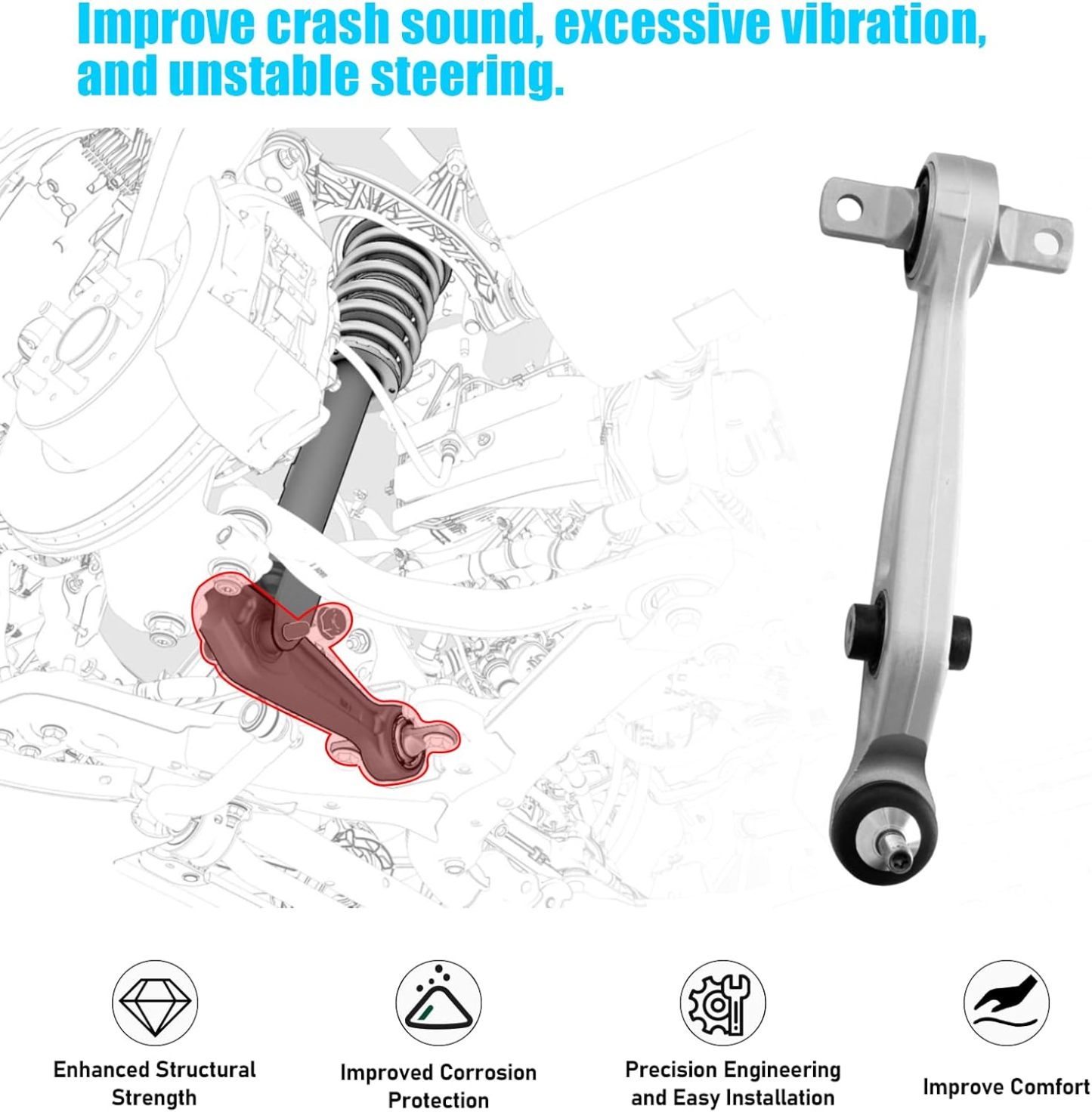 Tesla Model 3 Front Lower Control Arm| YDSSTORE