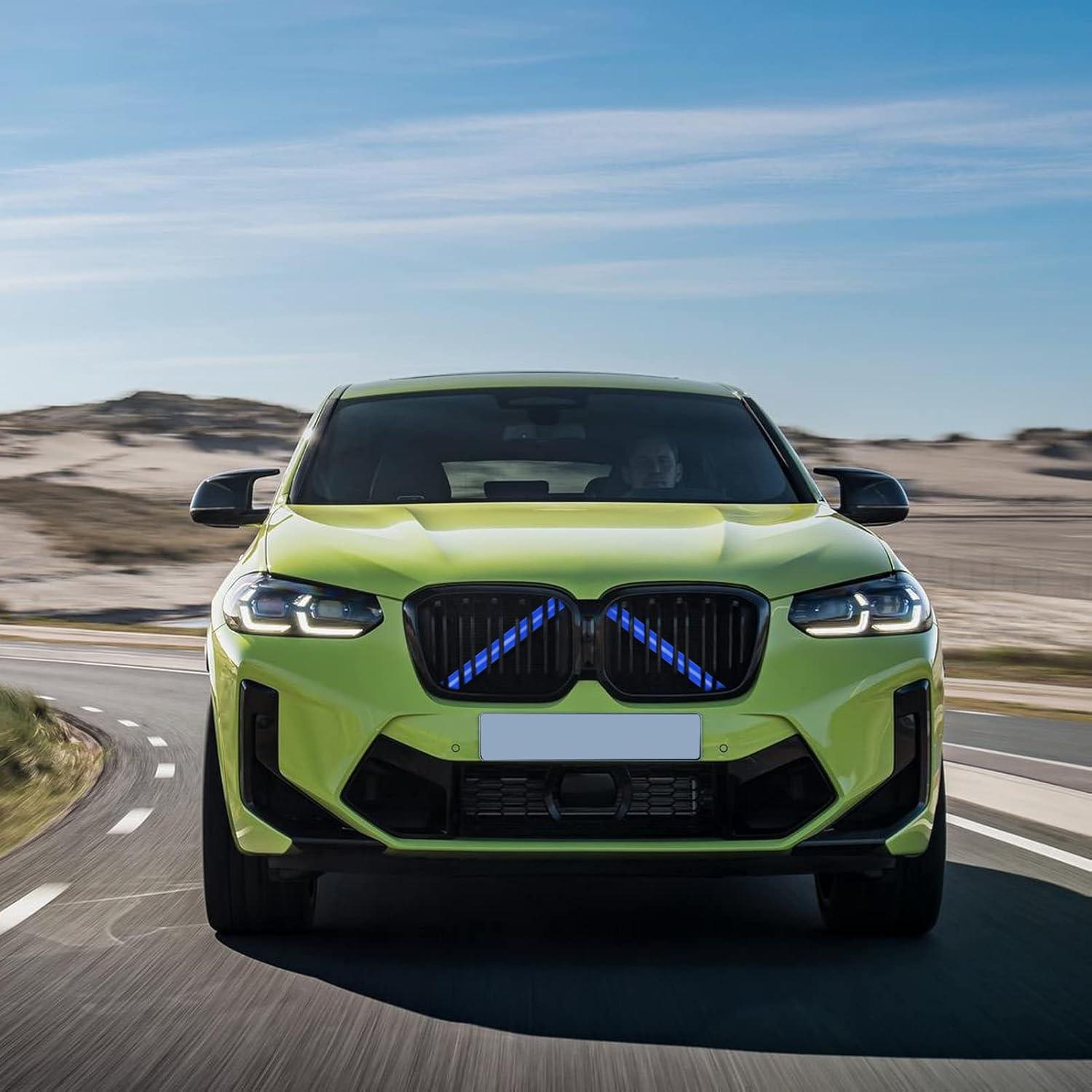 Compatible with BMW V Brace Cover. Grille Inserts V Bar Brace Wrap Covers for BMW X3. X4. X5. X6. X7 (F25. G01. F26. G02. E70. F15. G05. E71. F16. G06. G07)-autoydsstore