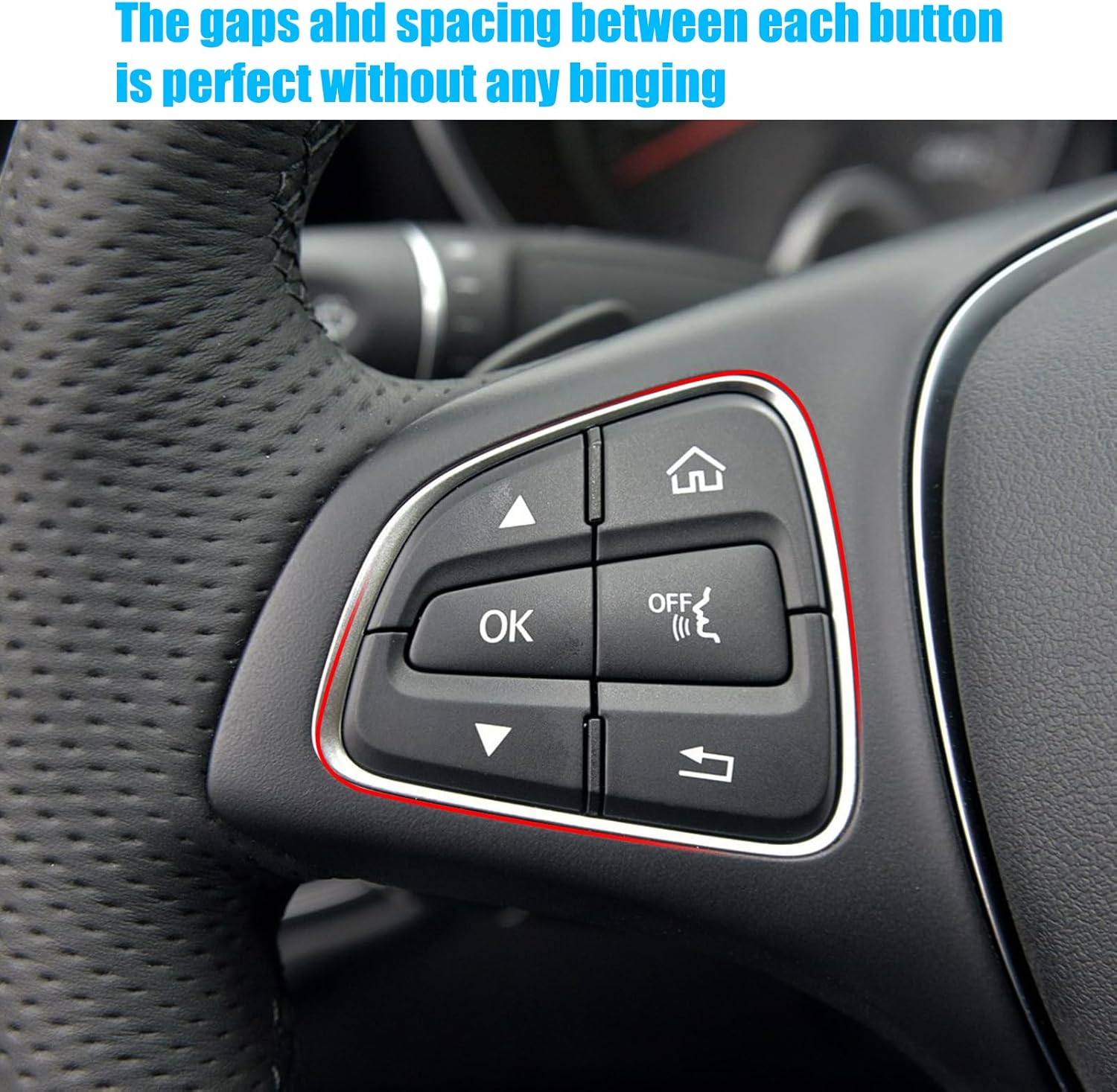 Mercedes Benz C Class W205/GLC X253 Steering Wheel Buttons Replacement (2016-2019) | YDSSTORE