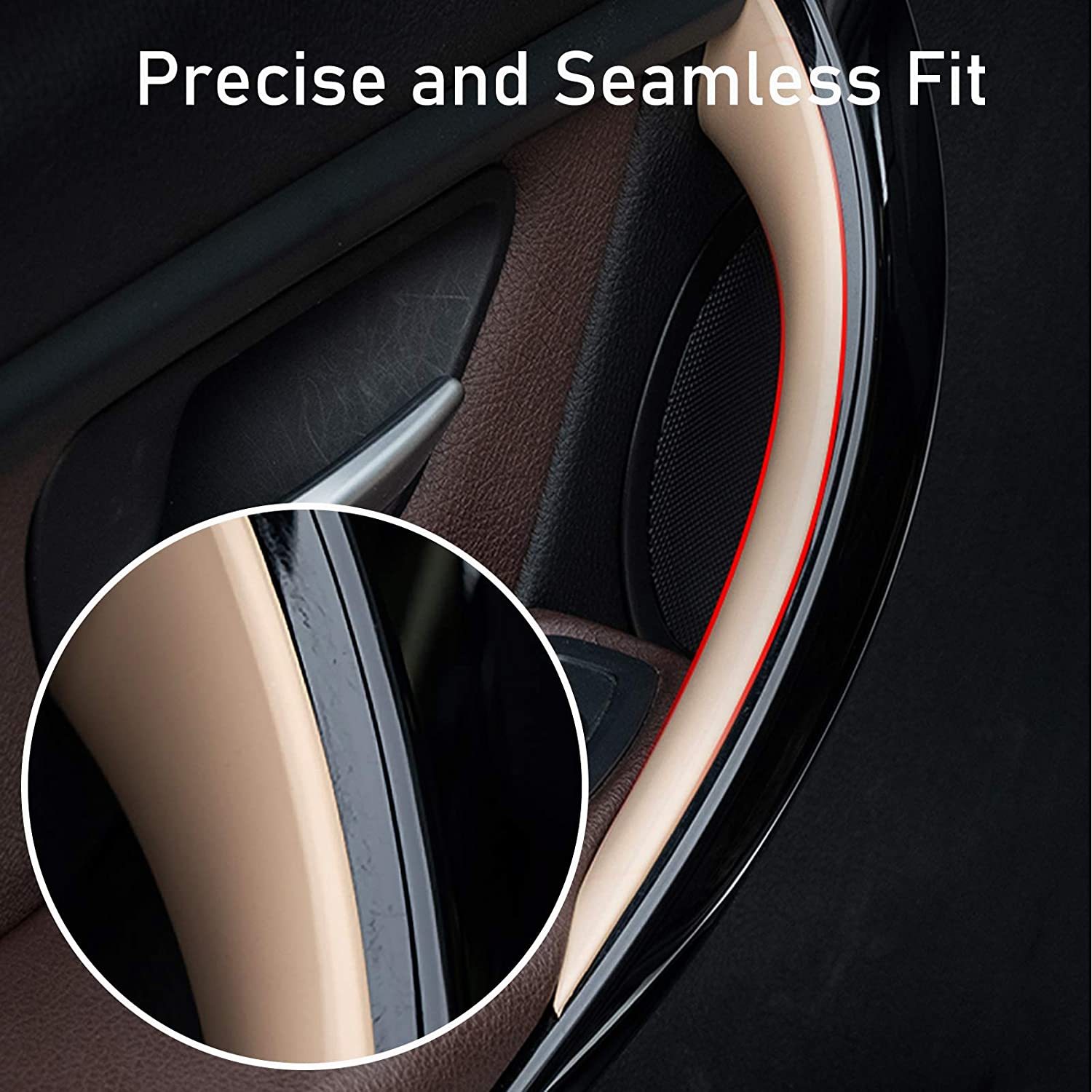 For BMW 3 Series Car Door Handle-F30/F31/F80 | Beige 2pcs Modified | YDSSTORE