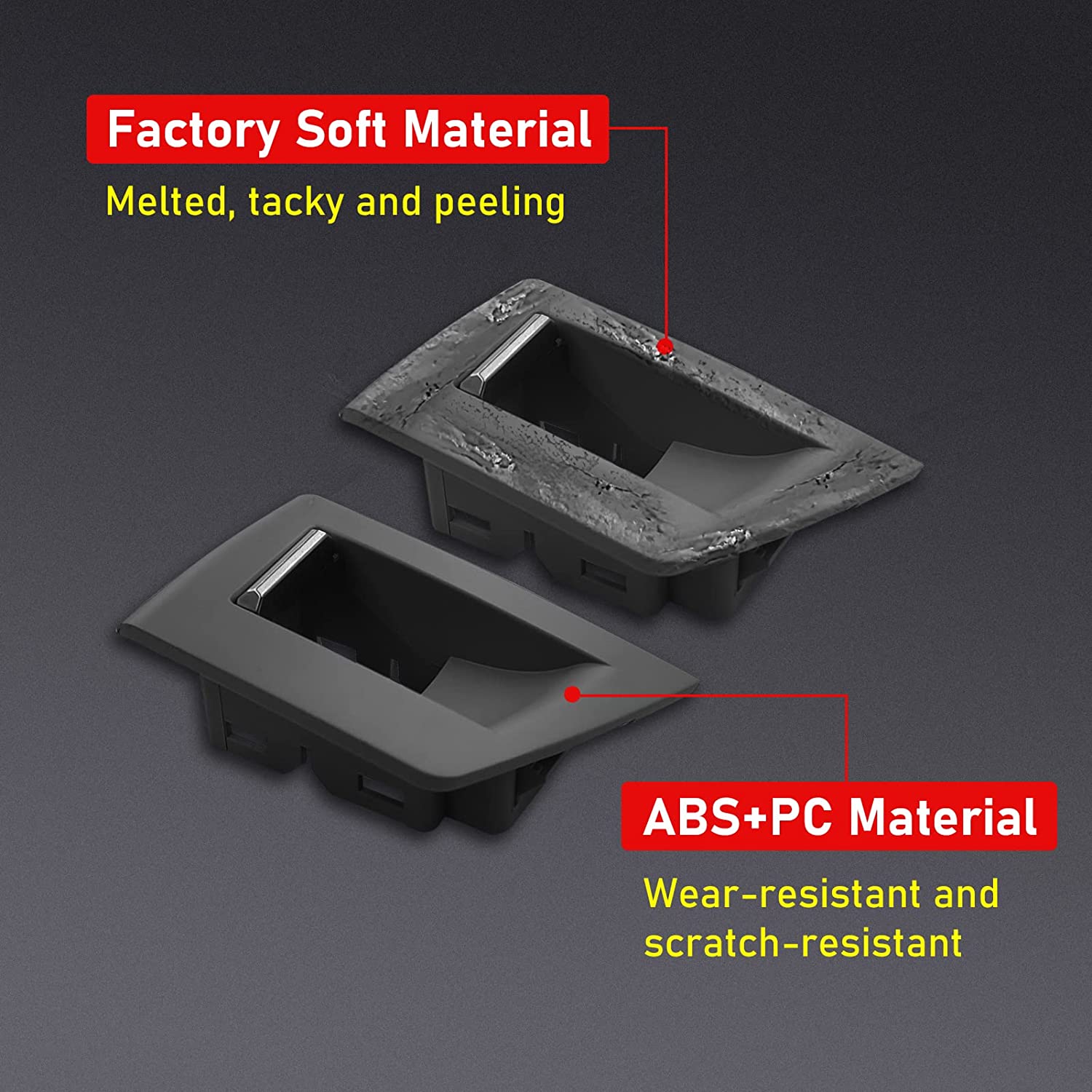 Upgraded For BMW 5 Series F10/F11 Window Switch Covers | Right | YDSSTORE