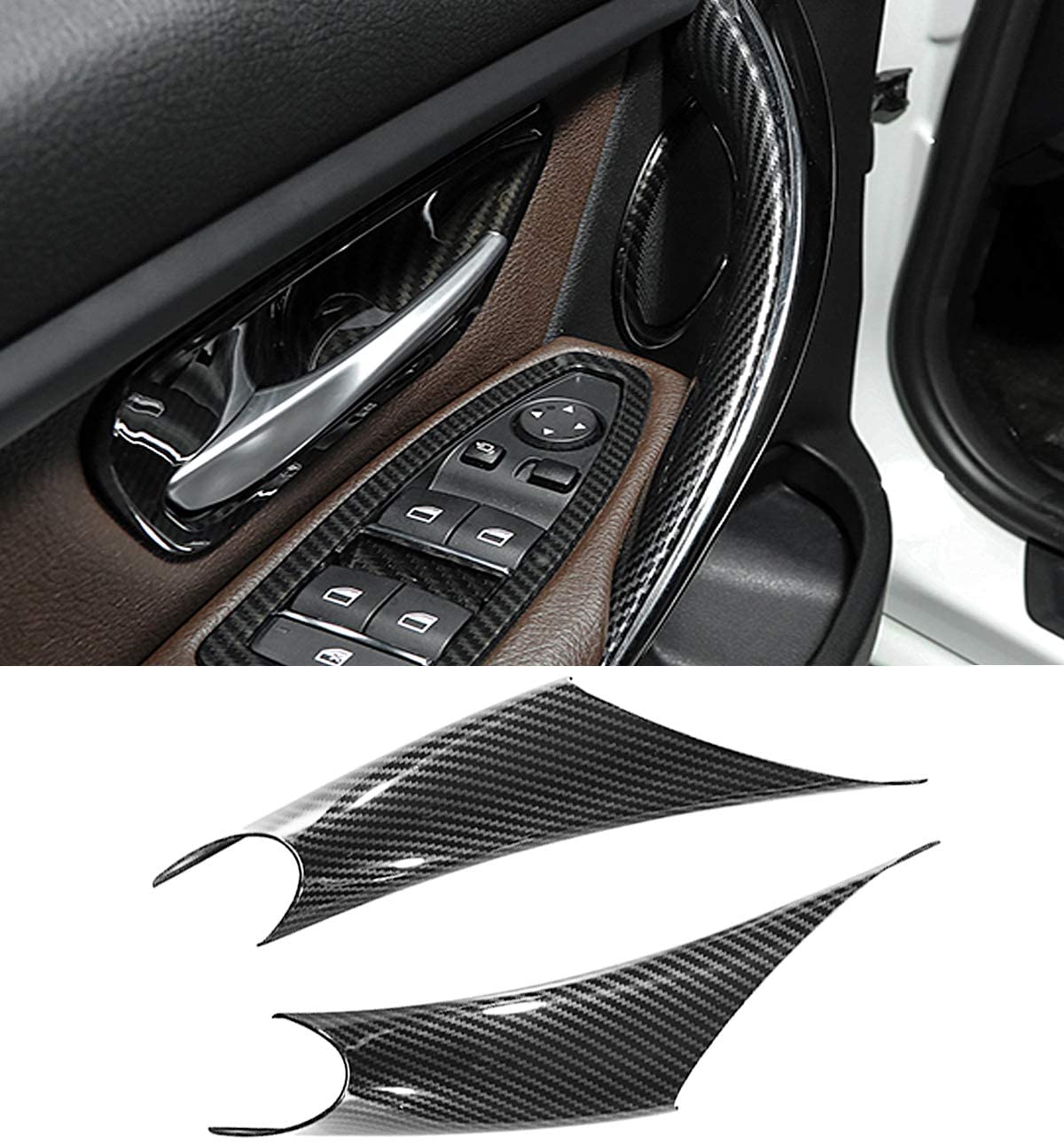 Upgraded For BMW 3/4 Car Door Handle-F30/F31/F32/F36 F80 2pcs| Carbon Fiber | YDSSTORE-autoydsstore
