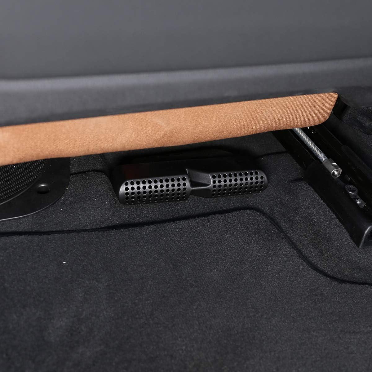 2pcs ABS Car Under Seat Air Outlet Vent Protect Cover Trim Accessories for BMW X5 G05 X6 G06 X7 G07 2019-2023-autoydsstore