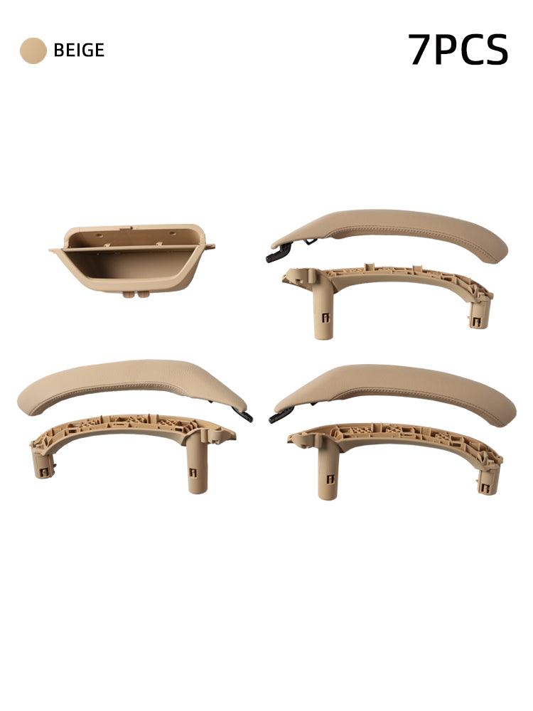 Door Pull Handle Passenger Door Inner Handle+Outer Cover Trim Replacement Kit Assembly for BMW X3/X4 F25 F26 2010 2011 2012 2013 2014 2015 2016-autoydsstore