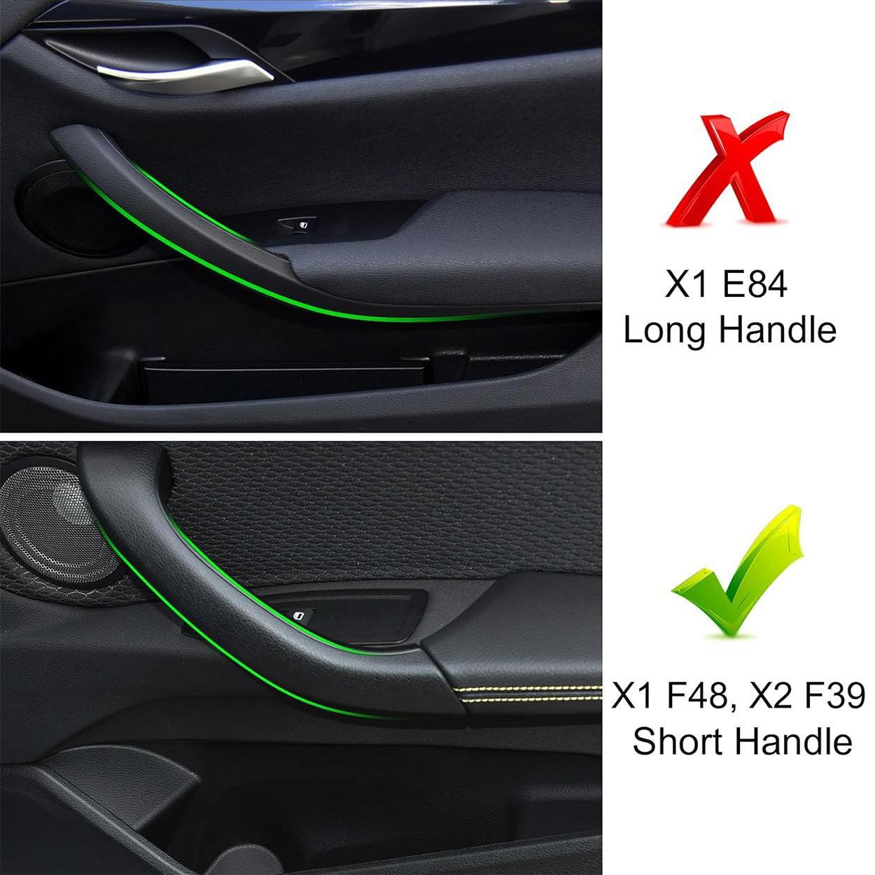 Compatible with BMW X1/X2 Door Handle Cover. Door Handle Outer Cover Right Side Door Handle Outer Cover Replacement Compatible with BMW X1 F48 2016-2019. X2 F39 2018-2019-autoydsstore