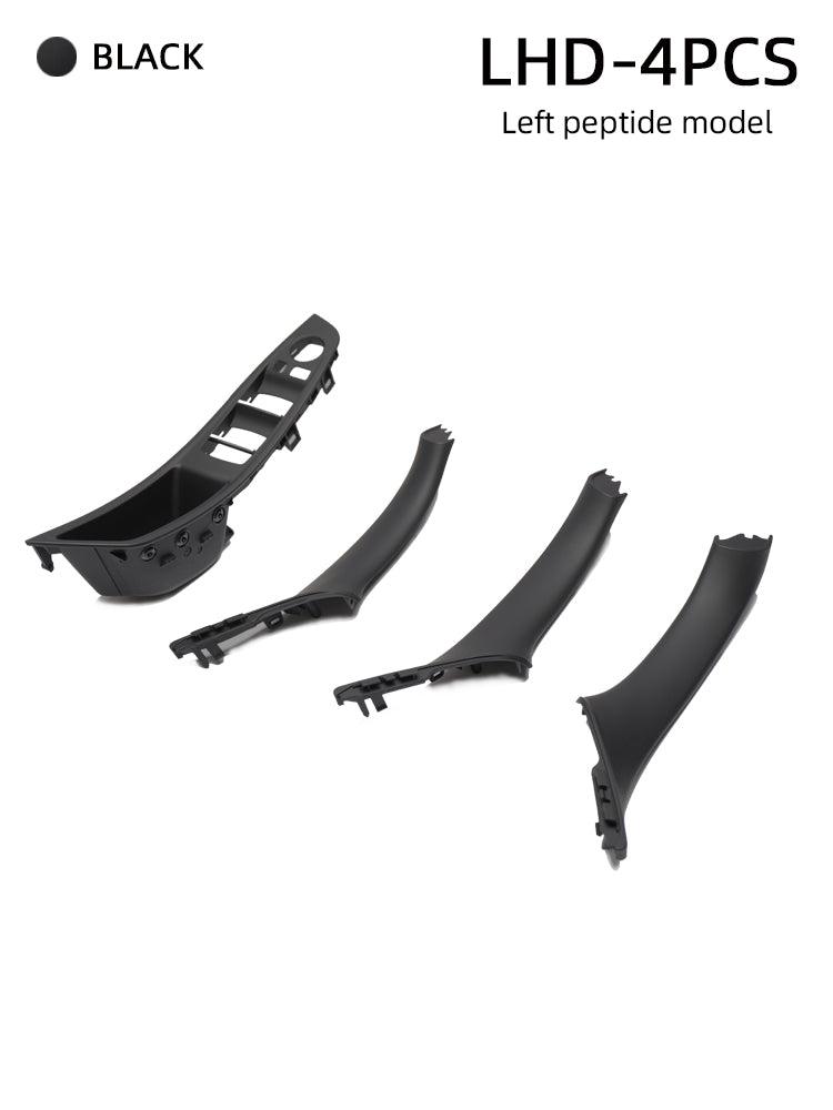 YDSSTORE 4PCS Door Handle Kit for BMW 5 Series F10/F11.Driver Side Window Switch Armrest+ Passenger Door Pull Handle+Window Switch Covers for BMW 520 523 525 528 530 535 (2010-2016)-autoydsstore