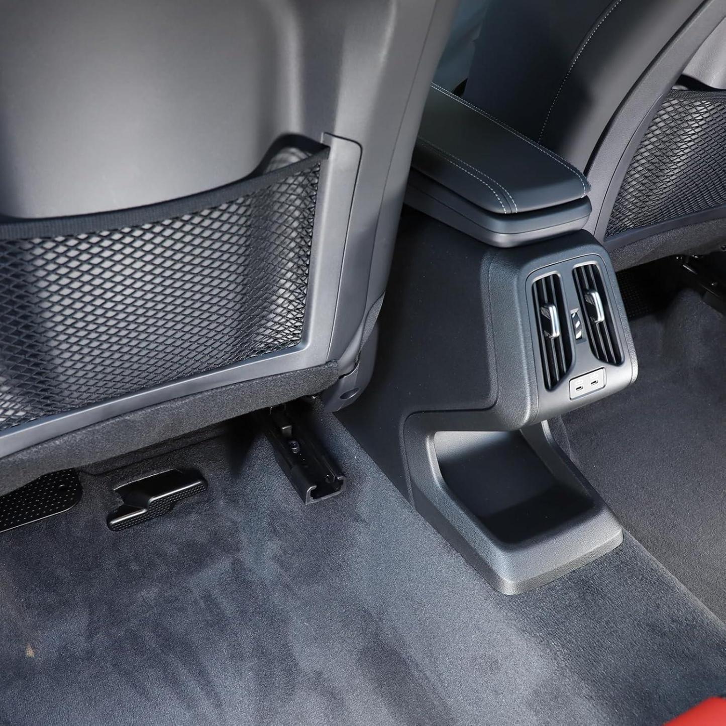 ABS Under Seat Air Outlet Vent Cover Compatible with BMW X1 U11 2023-2024 | Backseat Air Flow Vent Grille Protector Cover Trim-autoydsstore