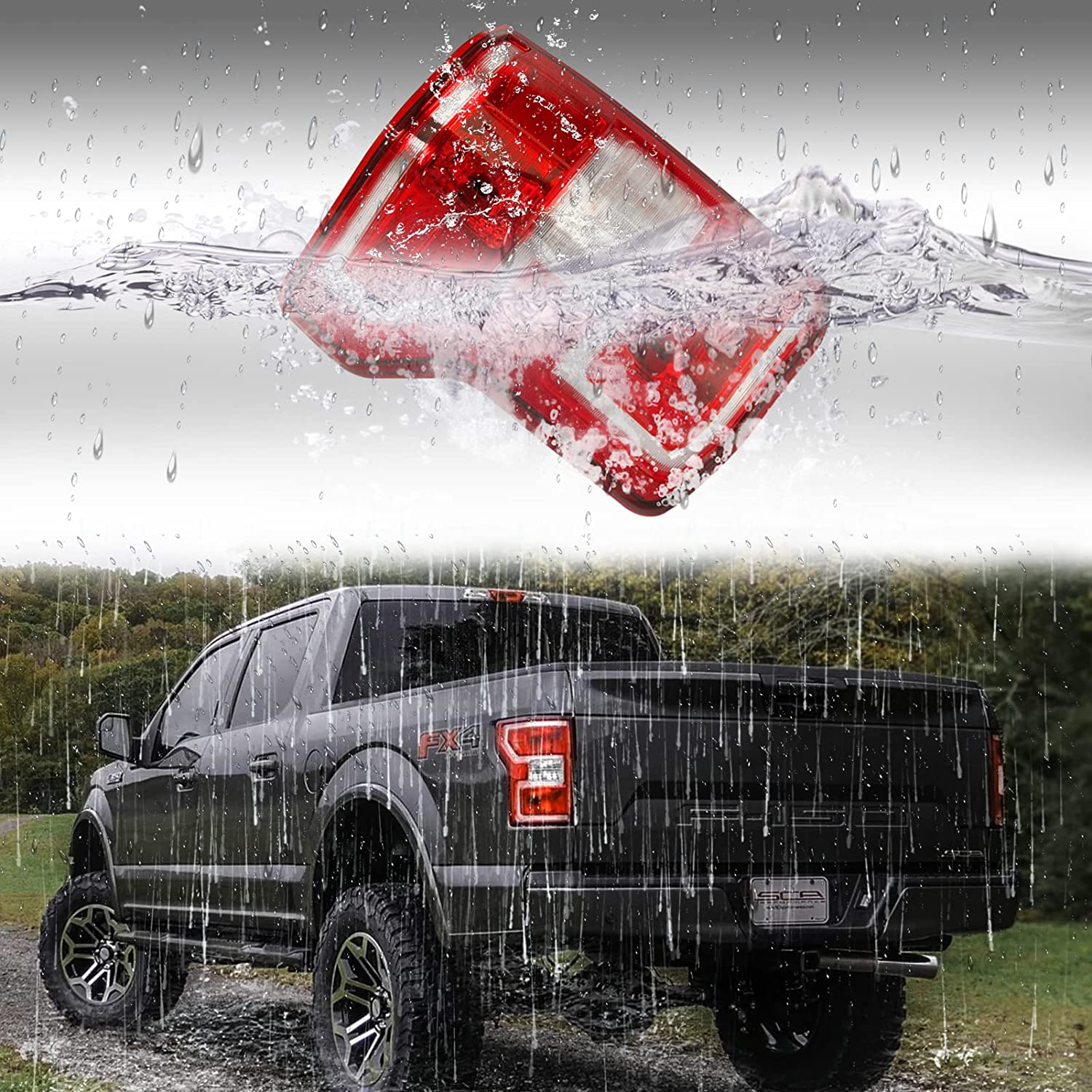 For Ford F150 Tail Light Assembly 2018 2019 2020 | YDSSTORE