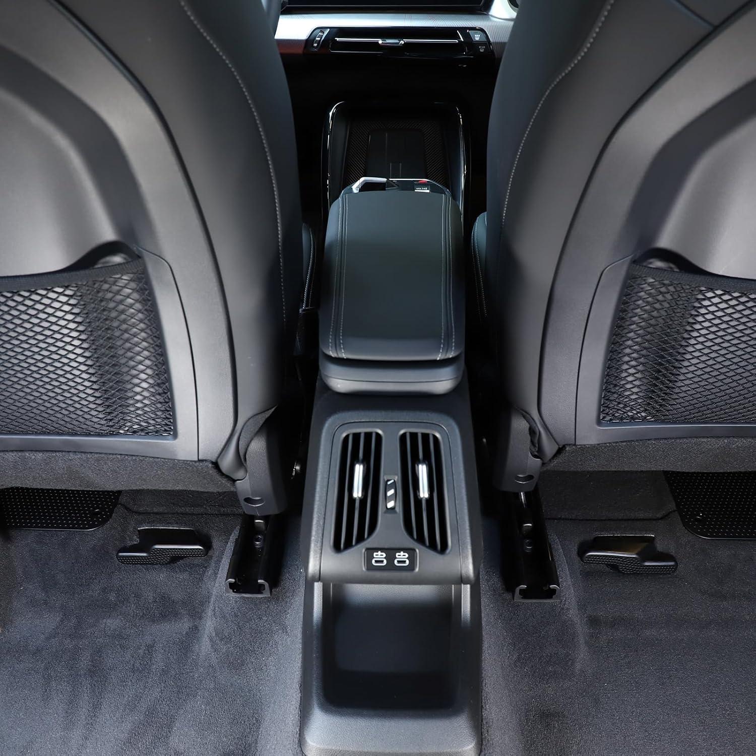 ABS Under Seat Air Outlet Vent Cover Compatible with BMW X1 U11 2023-2024 | Backseat Air Flow Vent Grille Protector Cover Trim-autoydsstore