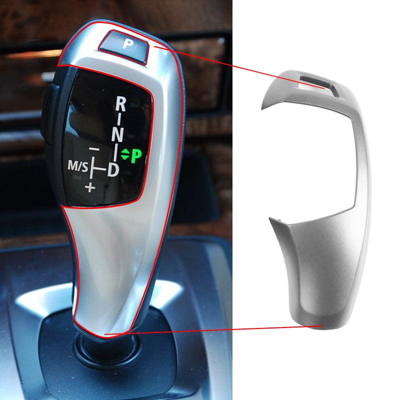 [Replacement] Car Gear Lever Shift Knob Cover Black for BMW X5 X6 E70 E71 2008-2013 Gear Lever Shift Knob Cover Trim-autoydsstore