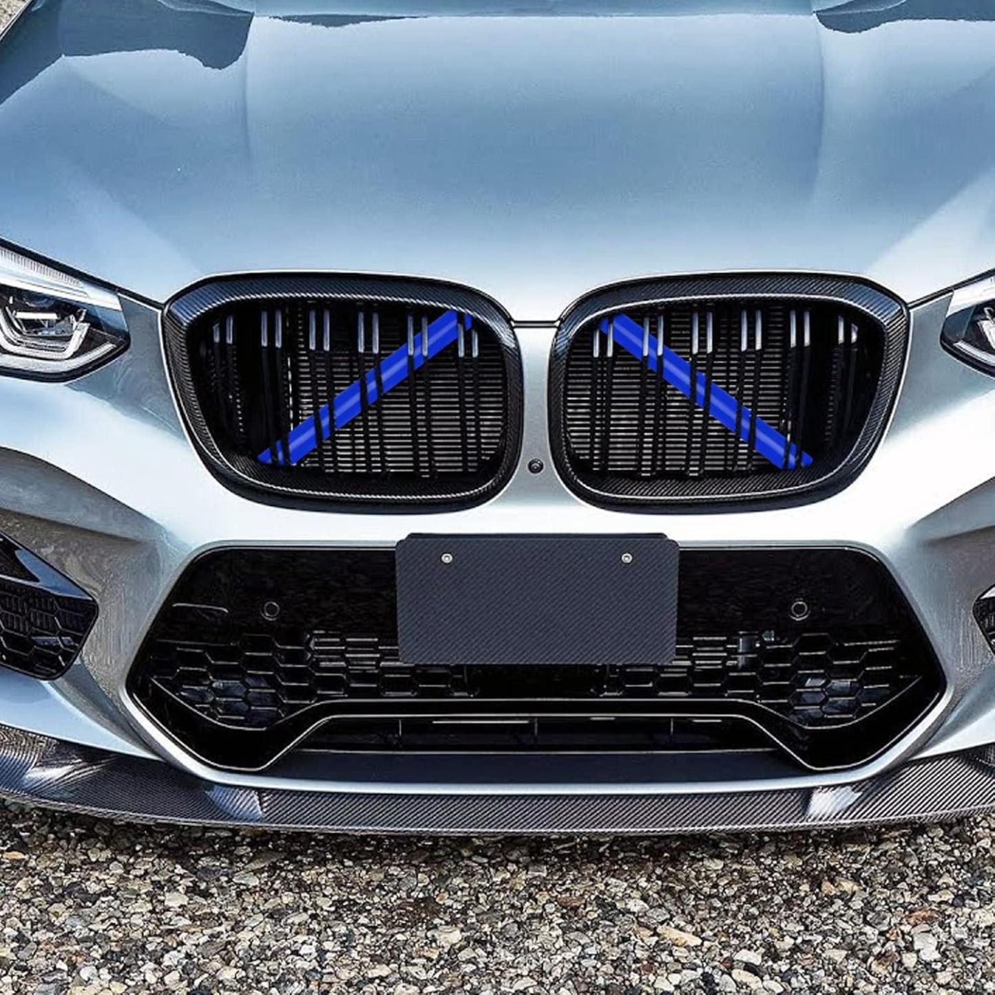 Compatible with BMW V Brace Cover. Grille Inserts V Bar Brace Wrap Covers for BMW X3. X4. X5. X6. X7 (F25. G01. F26. G02. E70. F15. G05. E71. F16. G06. G07)-autoydsstore