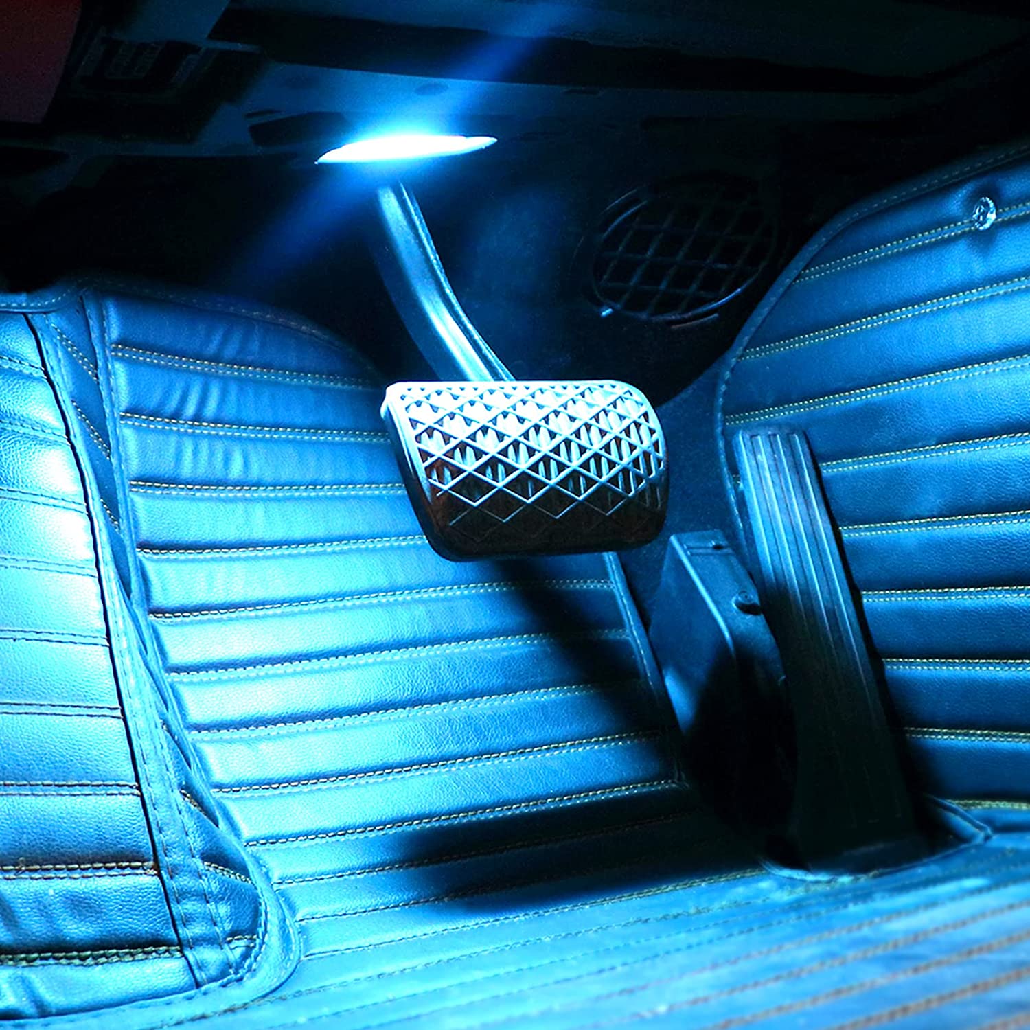 Upgraded For Mercedes Benz Ambient Footwell lighting