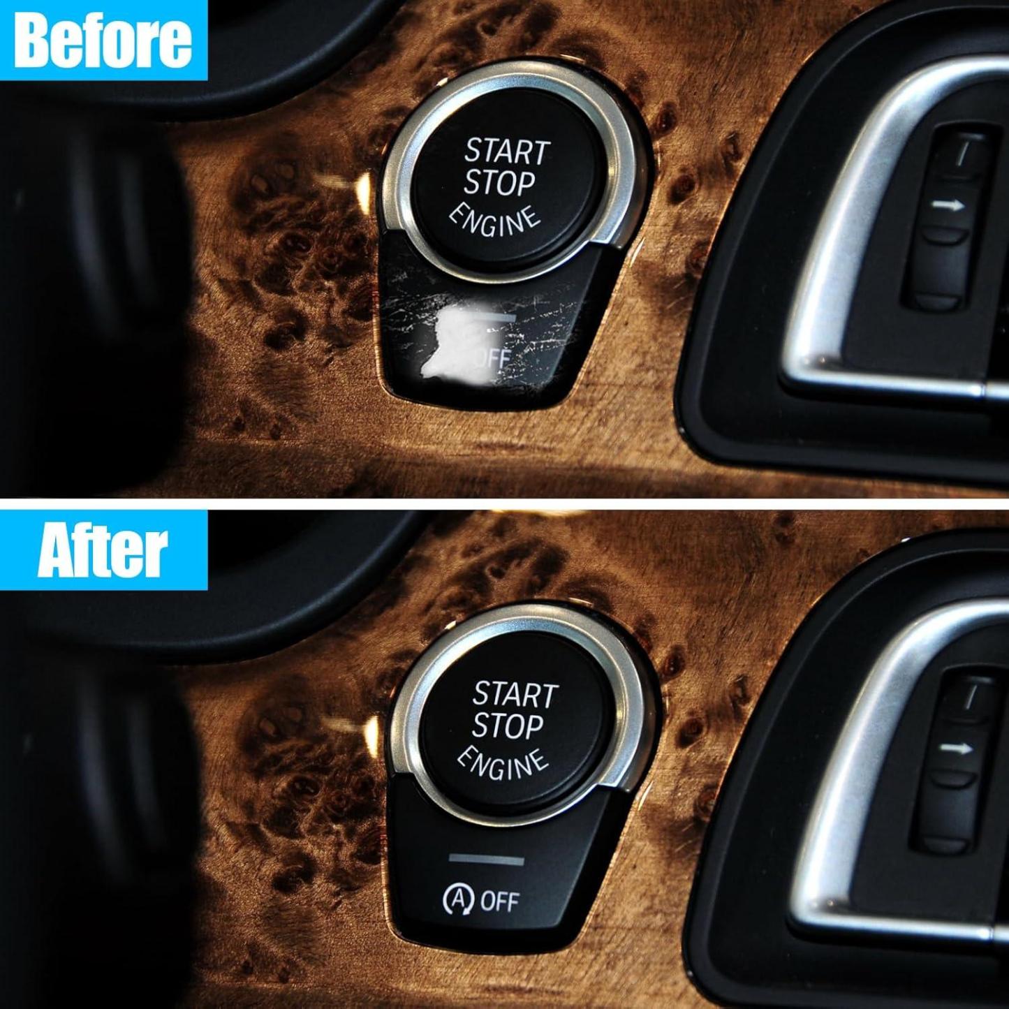 Compatible with BMW A Off Button Replacement for 5 Series F07 F10 F11. 6 Series F06 F12 F13. 7 Series F01 F02 - Engine Start Stop Off Button Replacement for BMW 5. 6. 7 Series-autoydsstore