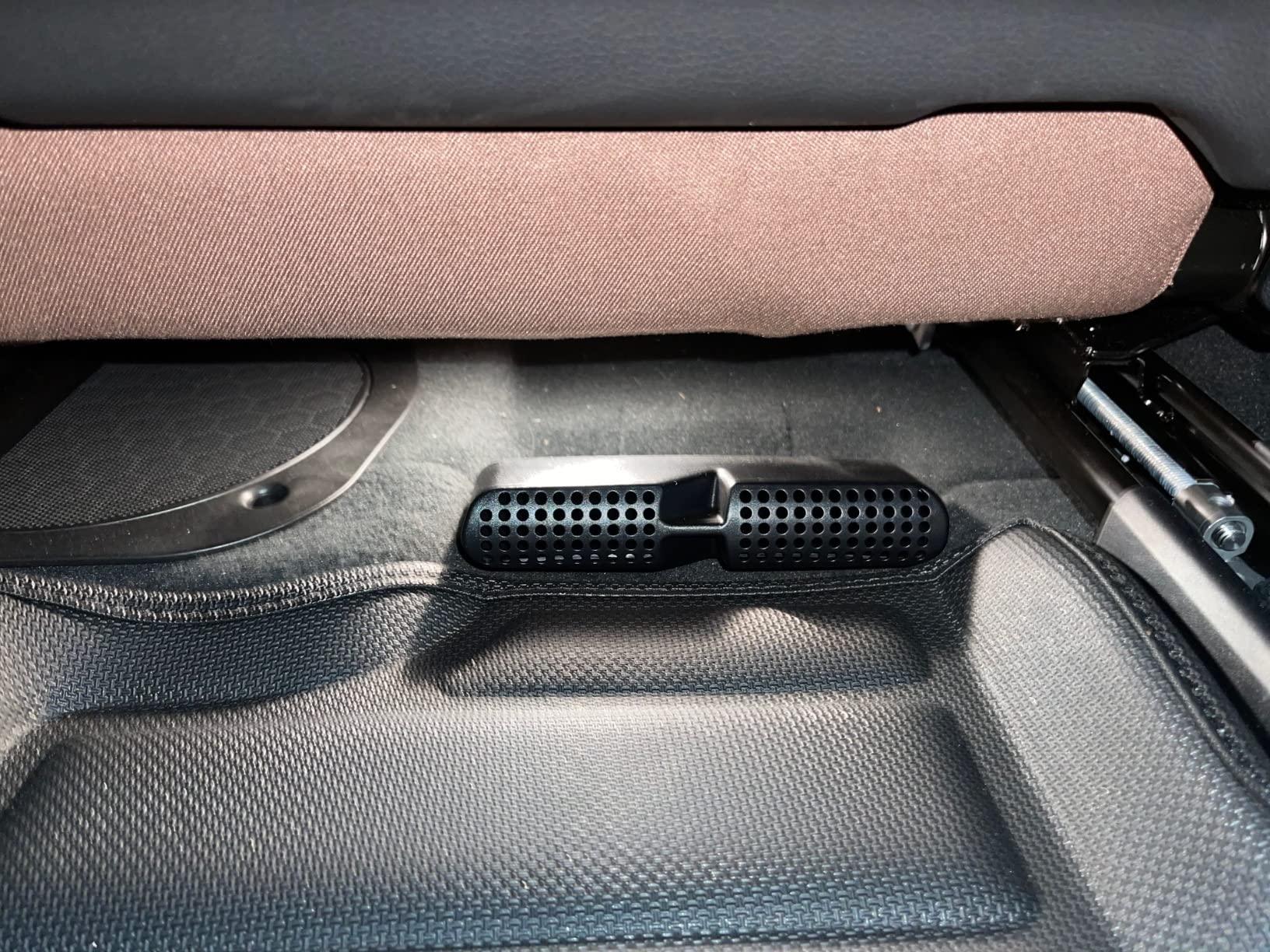 2pcs ABS Car Under Seat Air Outlet Vent Protect Cover Trim Accessories for BMW X5 G05 X6 G06 X7 G07 2019-2023-autoydsstore