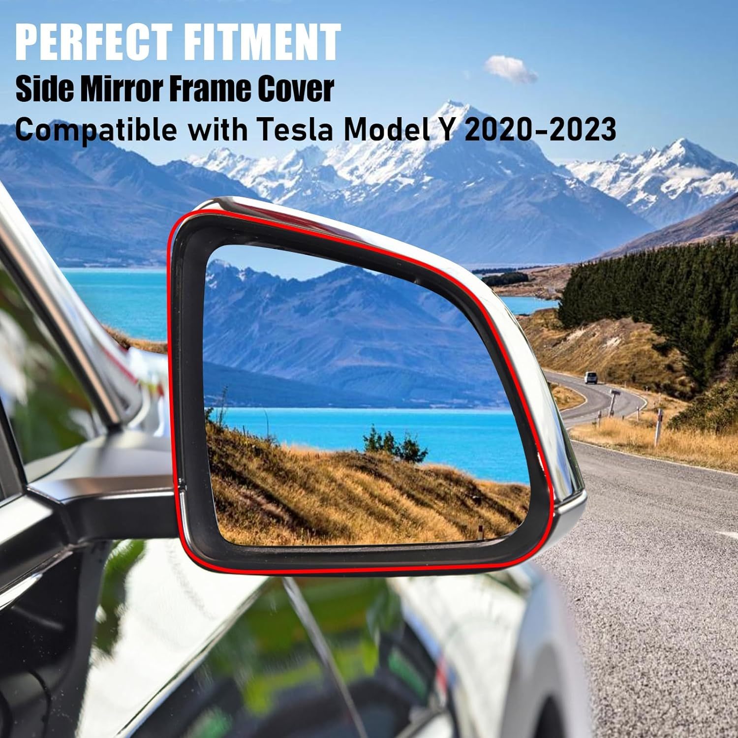 For Tesla Model Y Side Mirror Cover Housing Right Passenger Side | YDSSTORE