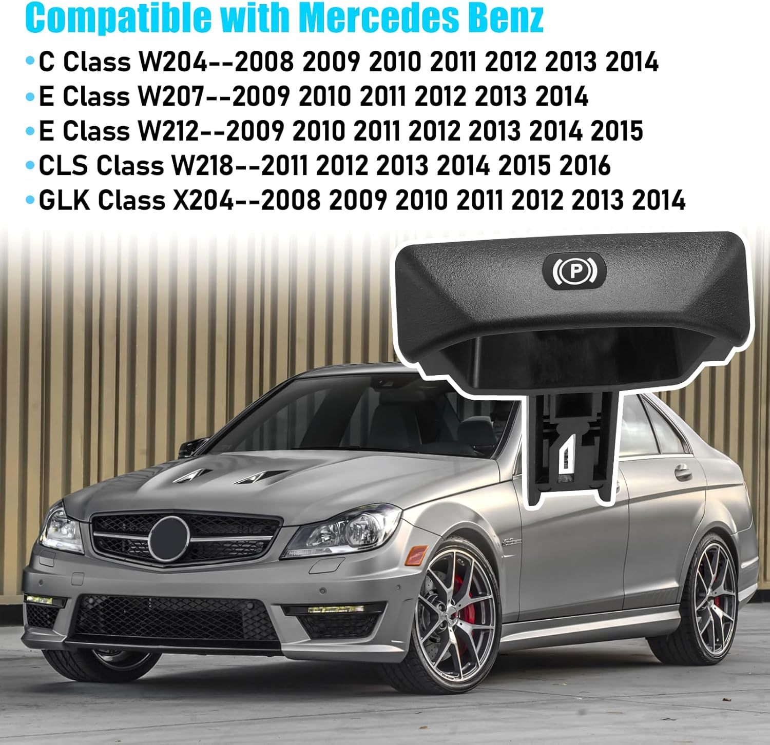 Parking Brake Release Handle For Mercedes Benz C E CLS GLK Class | YDSSTORE