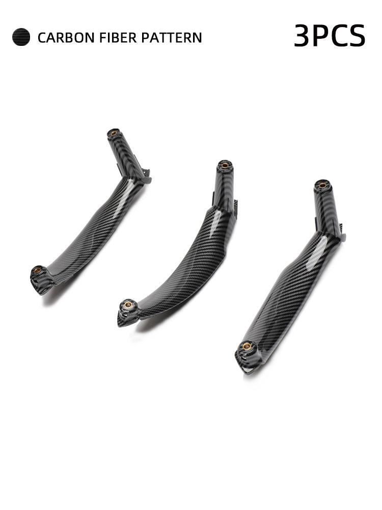 for BMW X5 X6 Door Pull Handle. Inner Door Trim Grab Cover Passenger Side Right Front/left Right Rear Door Armrest Bracket (Fits:BMW X5 2008-2013 and BMW X6 2008-2014) (Leather Cover NOT Inculded)-autoydsstore