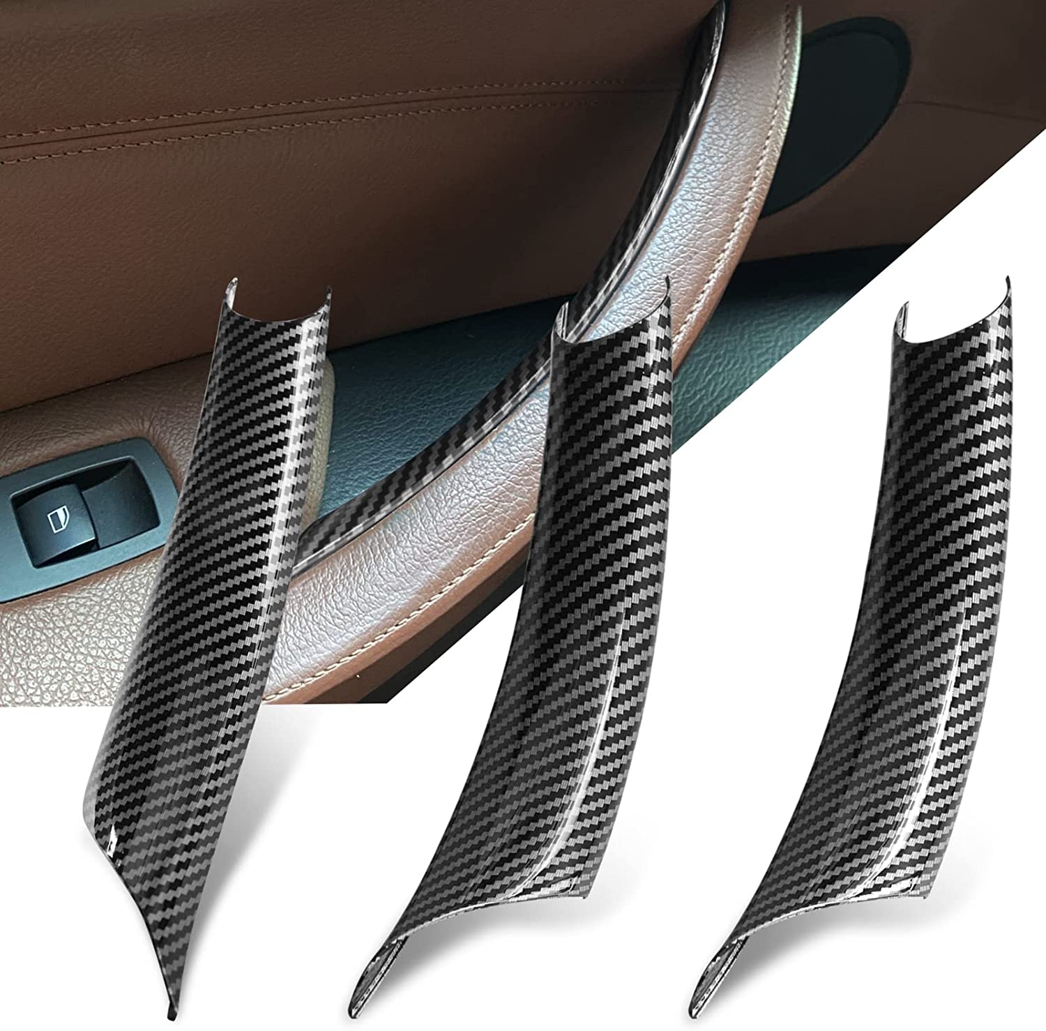 For BMW X5 X6 Car Door Handle Covers 3PCS Replacement | YDSSTORE-autoydsstore