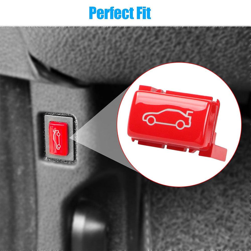 Tailgate Rear Trunk Switch Button Cover Compatible with BMW 1 2 3 4 5 6 7 X1 X3 Z4 Series.E81/E82/F22/F23/E90/F30/F32/E60/F10/F11/F01/E84/F25-autoydsstore
