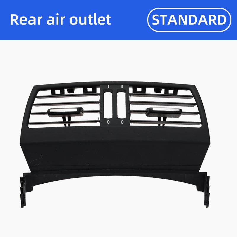 Front Row Wind Left Center Right Air Conditioning Vent Grill Outlet Panel With Chrome Plate For BMW X5 X6 E70 E71 2008-2013-autoydsstore