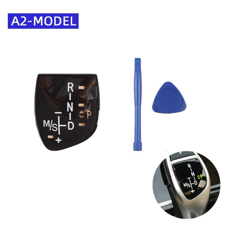 for BMW 1 2 3 4 5 6 7 Series X3 X4 Automotive Center Gear Shift Knob Shift Lever Trim Cover Auto Interior Shift Knobs Cover F30 F10 F02 F25 F26-autoydsstore