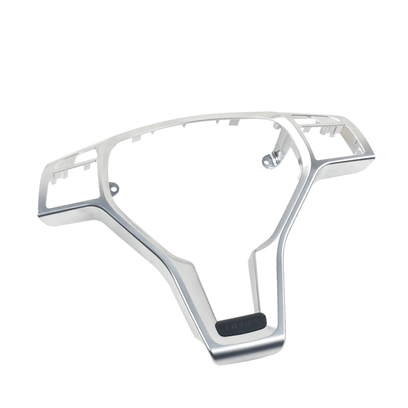 Car Steering Wheel Outer Frame Chromed Cover Trim.for Benz C E GLK CLS Class W176 W246 W204 W212 GLK204 W156 W117 W218-autoydsstore