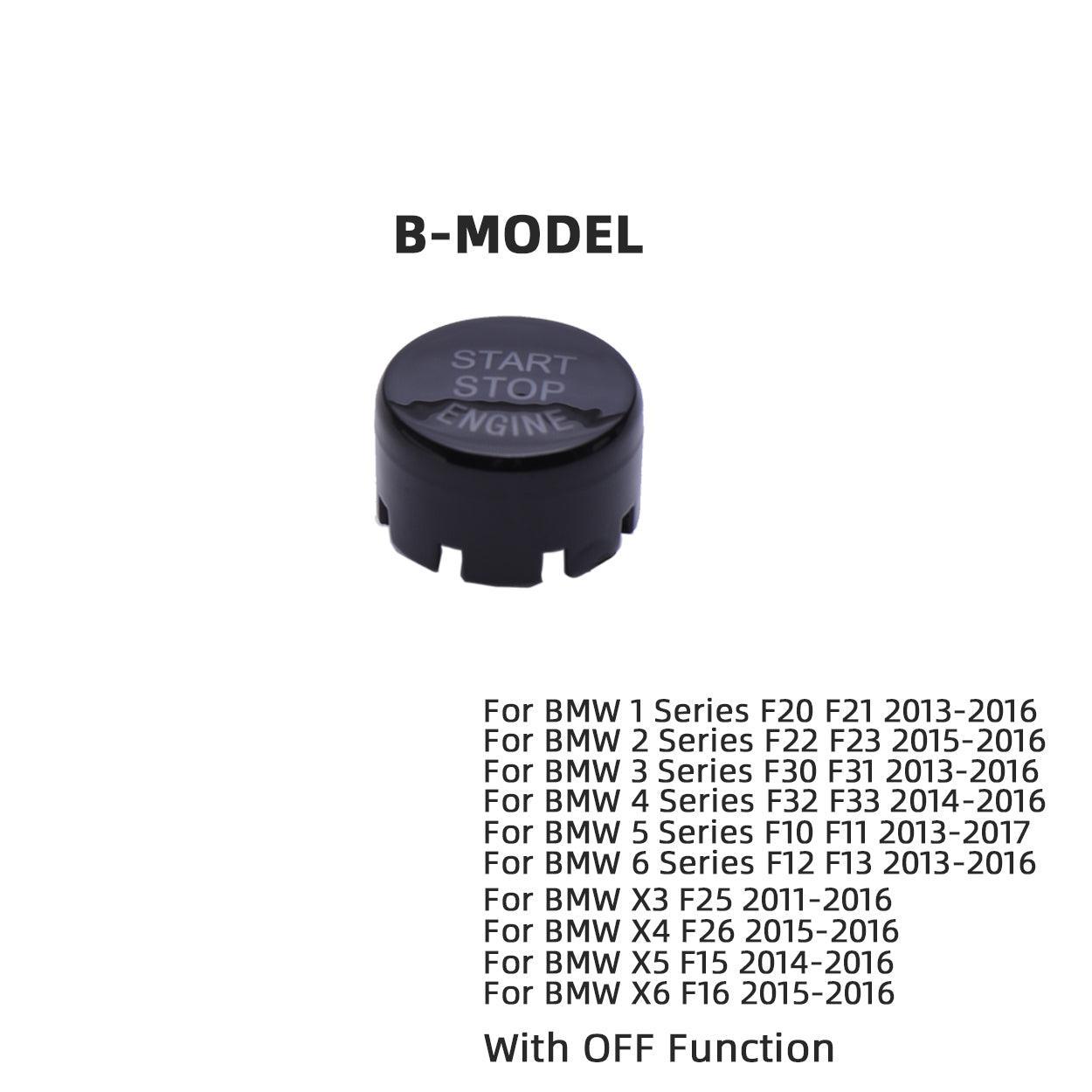 Sports Red Start Stop Engine Switch Button Compatible with BMW.Power Ignition Start Stop Button Replacement(Compatible with BMW 1 2 3 4 5 6 7 X1 X3 X4 X5 X6/F30 F10 F01 F15 G01 G30 G31 G11 G12)-autoydsstore