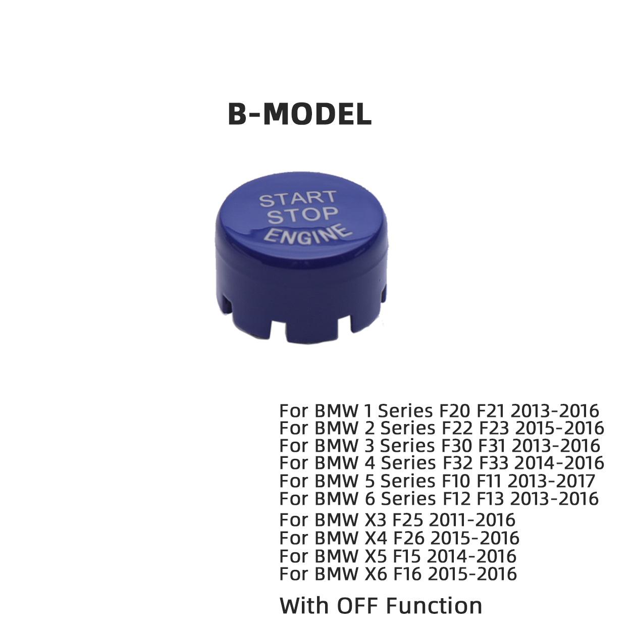 Sports Red Start Stop Engine Switch Button Compatible with BMW.Power Ignition Start Stop Button Replacement(Compatible with BMW 1 2 3 4 5 6 7 X1 X3 X4 X5 X6/F30 F10 F01 F15 G01 G30 G31 G11 G12)-autoydsstore