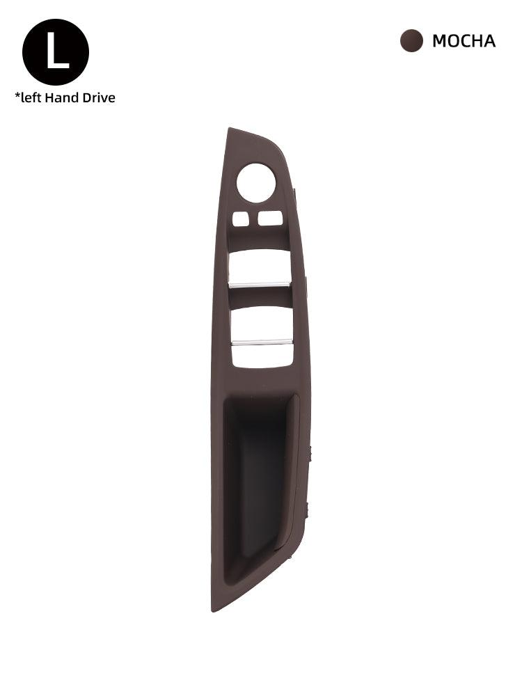 YDSSTORE  Driver Side Door Handle for BMW 5 Series.Window Switch Armrest Panel Left Front Door Armrest Pull Handle for BMW F10/F11 520 523 525 528 530 535 (2010-2016)(Black)-autoydsstore