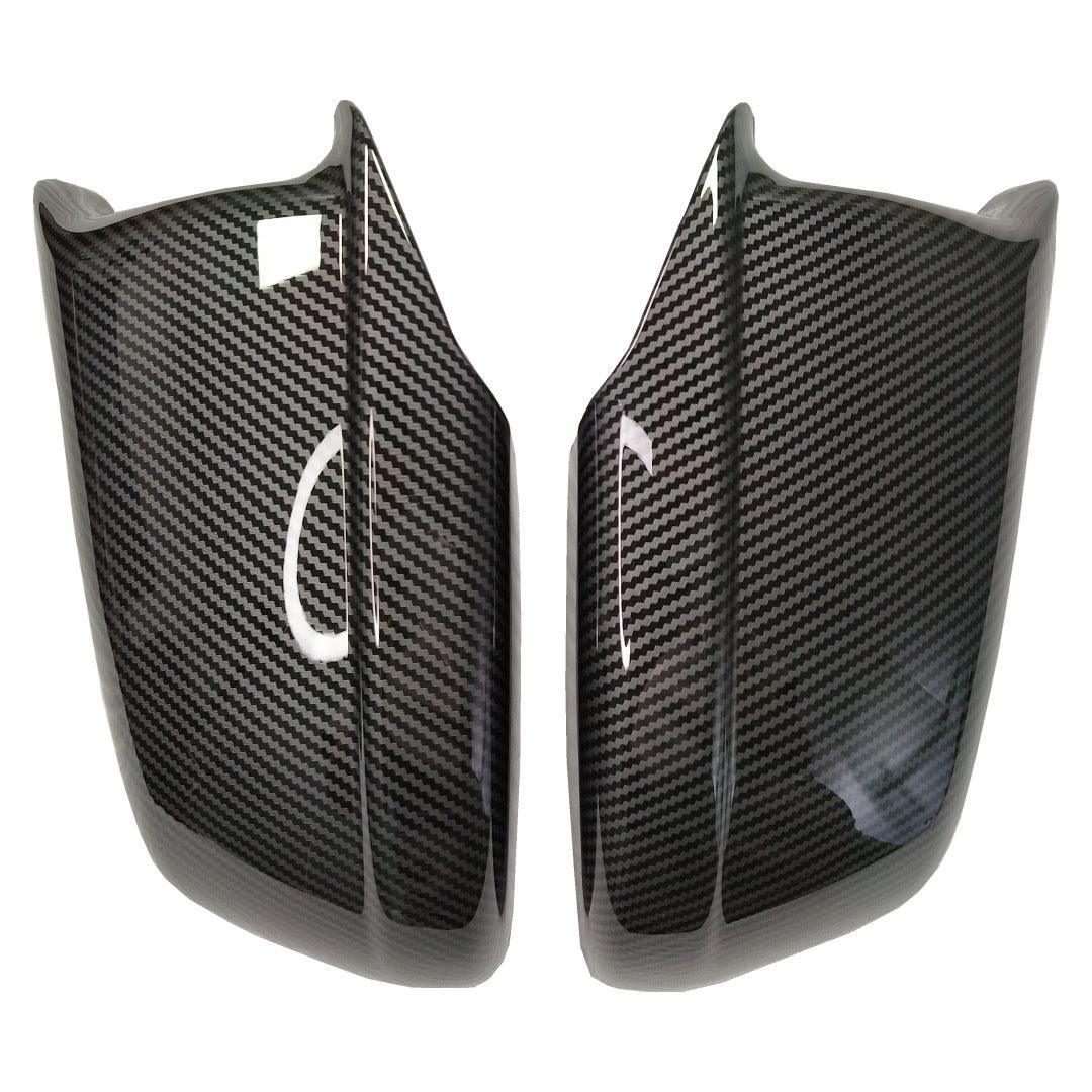 Side Door Rearview Mirror Caps Covers Replacement for BMW 2010-2013 F10 F11 F18 525i 530i 535i 550i  xDrive Pre-LCI Carbon Fiber Pattern-autoydsstore