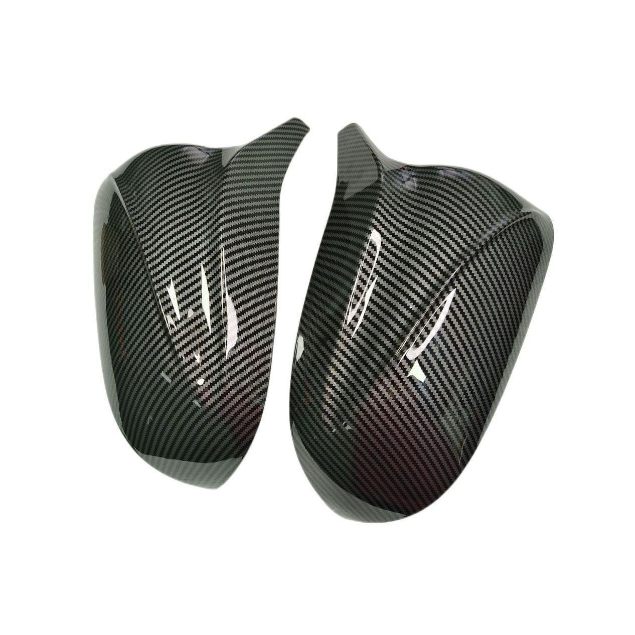 2PCS Black Rear View Mirror Covers for BMW X3 G01 X4 G02 X5 G05 X6 G06 X7 G07 2018-2020 Left and Right Side Mirror Caps-autoydsstore