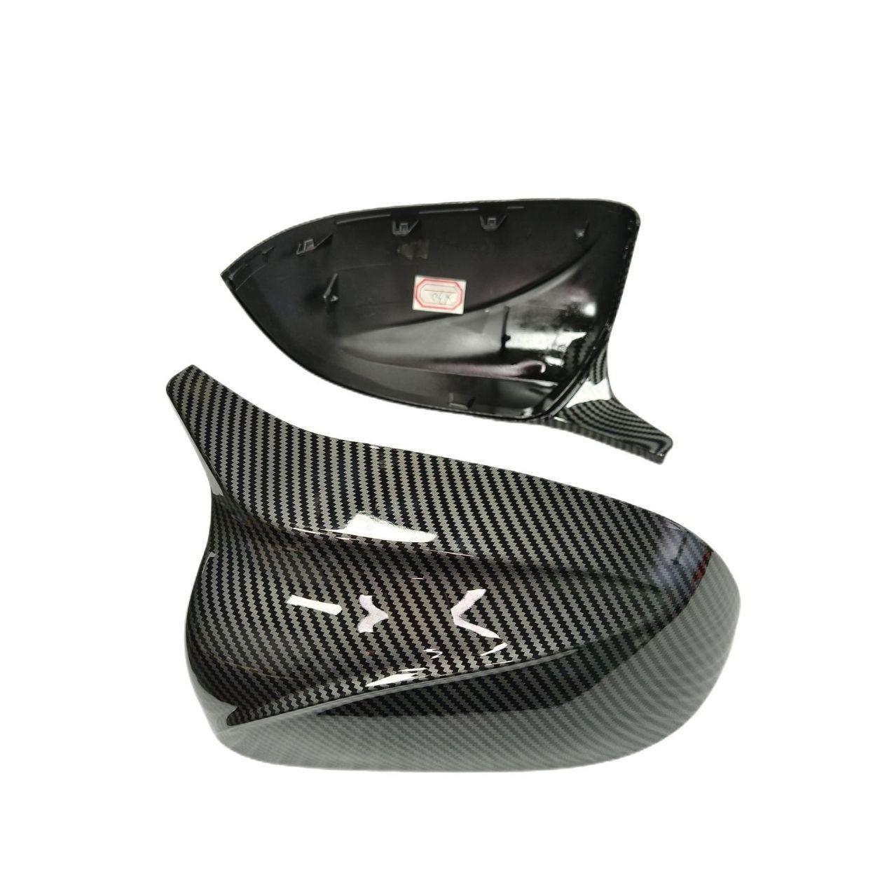 2PCS Black Rear View Mirror Covers for BMW X3 G01 X4 G02 X5 G05 X6 G06 X7 G07 2018-2020 Left and Right Side Mirror Caps-autoydsstore