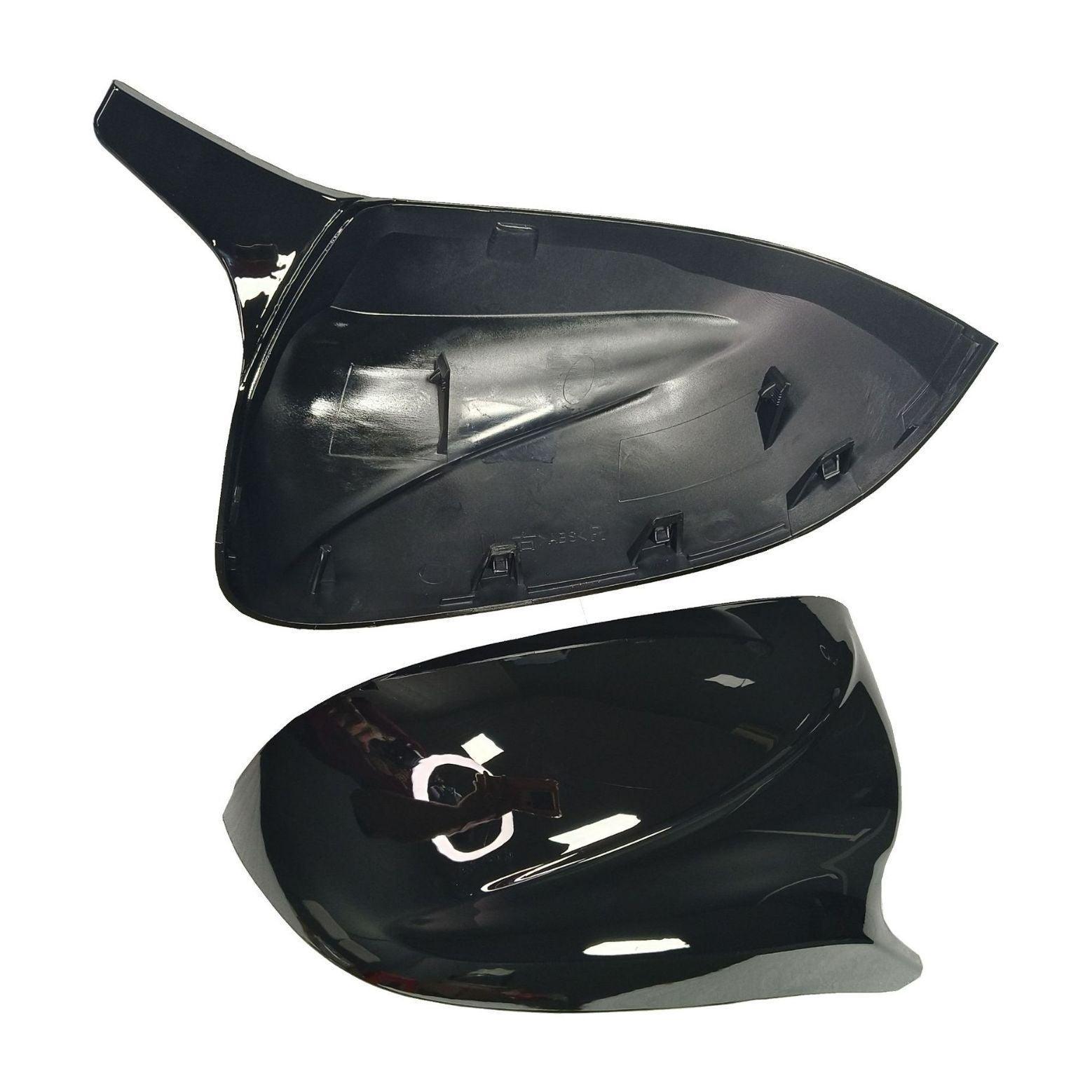 2PCS Black Rear View Mirror Covers for BMW X3 G01 X4 G02 X5 G05 X6 G06 X7 G07 2018-2020 Left and Right Side Mirror Caps-autoydsstore