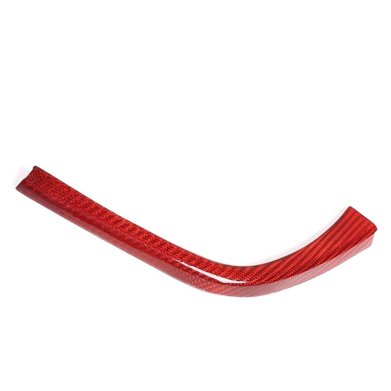 Real Carbon Fiber Car Gear Shift L Shape Strips Trim for BMW F80 F82 F83 M3 M4 2014-2018 Left Hand Driving Accessories-autoydsstore