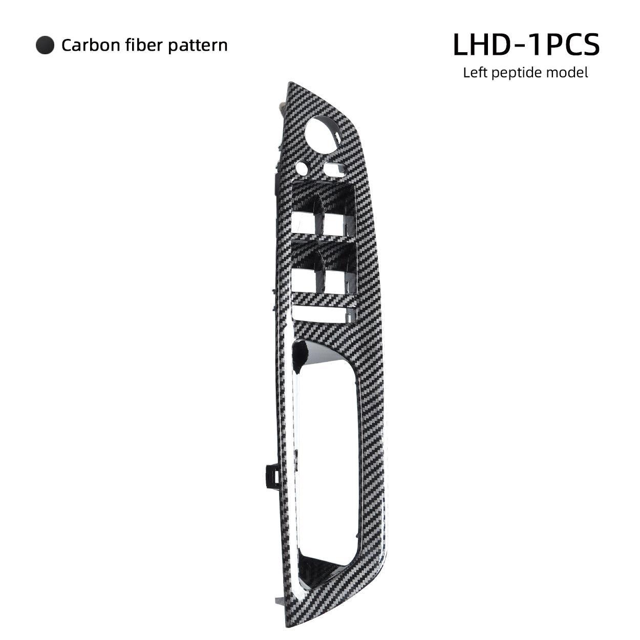 for BMW X5 X6 Door Pull Handle. Inner Door Trim Grab Cover Passenger Side Right Front/left Right Rear Door Armrest Bracket (Fits:BMW X5 2008-2013 and BMW X6 2008-2014) (Leather Cover NOT Inculded)-autoydsstore