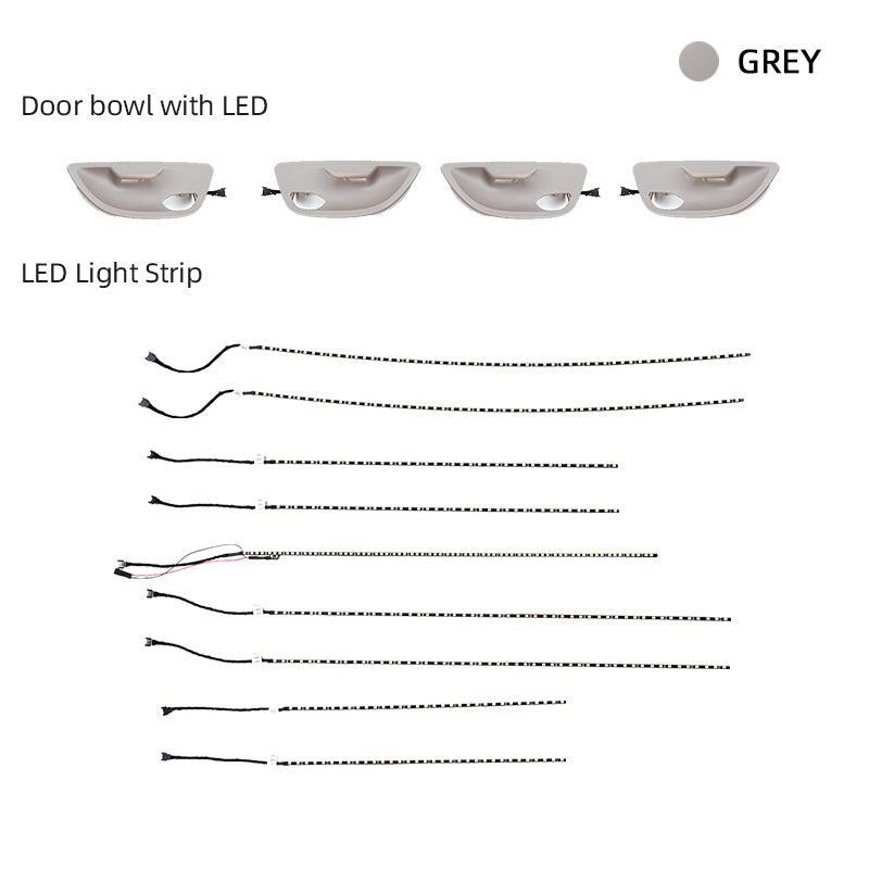 For Bmw F10 Led Light Car Accessories Interior Decorative Lights Rgb Auto Acessories Lighting Neon Strip Decorations Vehicles-autoydsstore