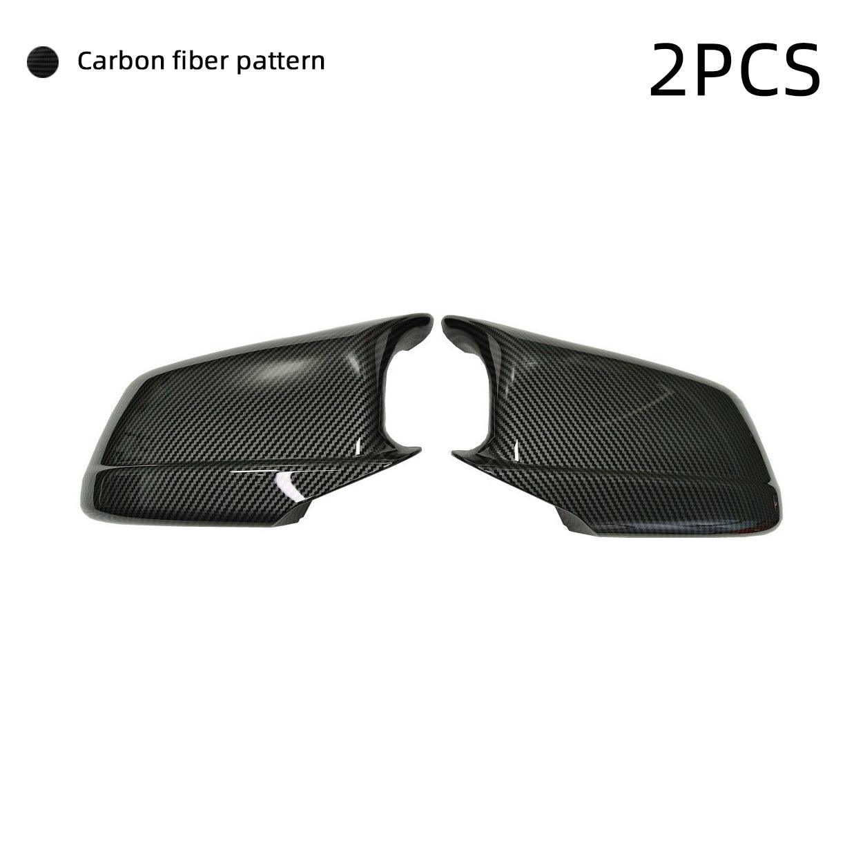 Side Door Rearview Mirror Caps Covers Replacement for BMW 2010-2013 F10 F11 F18 525i 530i 535i 550i  xDrive Pre-LCI Carbon Fiber Pattern-autoydsstore