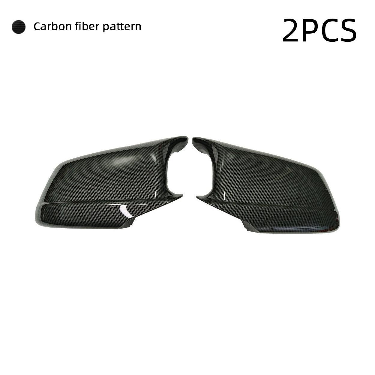 Side Door Rearview Mirror Caps Covers Replacement for BMW 2010-2013 F10 F11 F18 525i 530i 535i 550i  xDrive Pre-LCI Carbon Fiber Pattern-autoydsstore